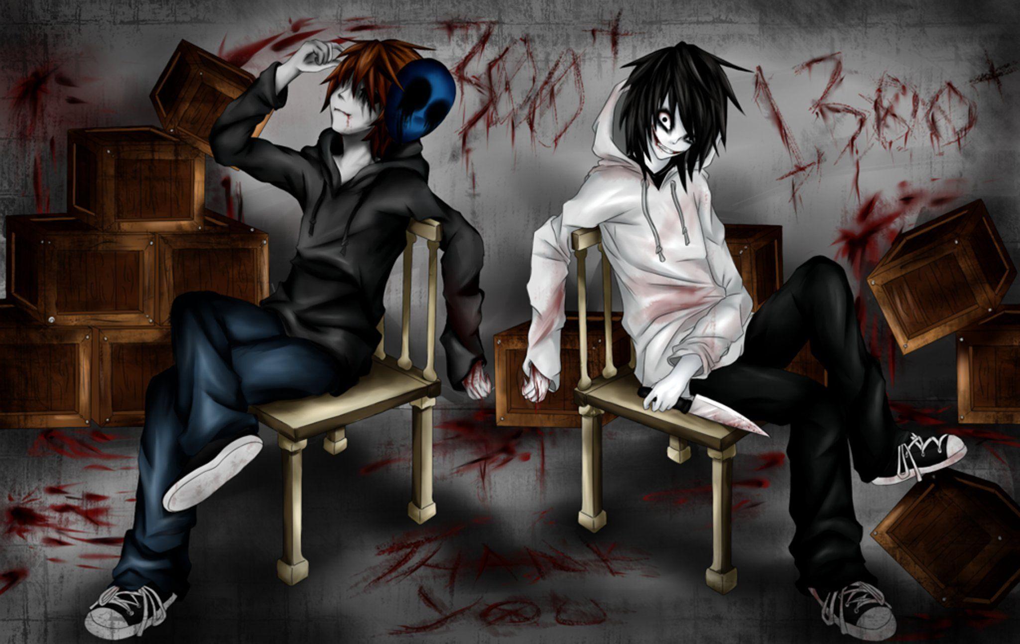 2048x1294 jeff, The, Killer, And, Eyeless, Jack Wallpaper HD / Desktop