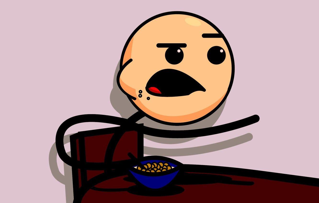 1332x850 Wallpaper humor, cereal, Troll face image for desktop, section