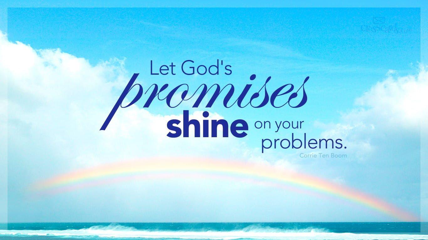 1366x768 God's Promises Desktop Wallpaper