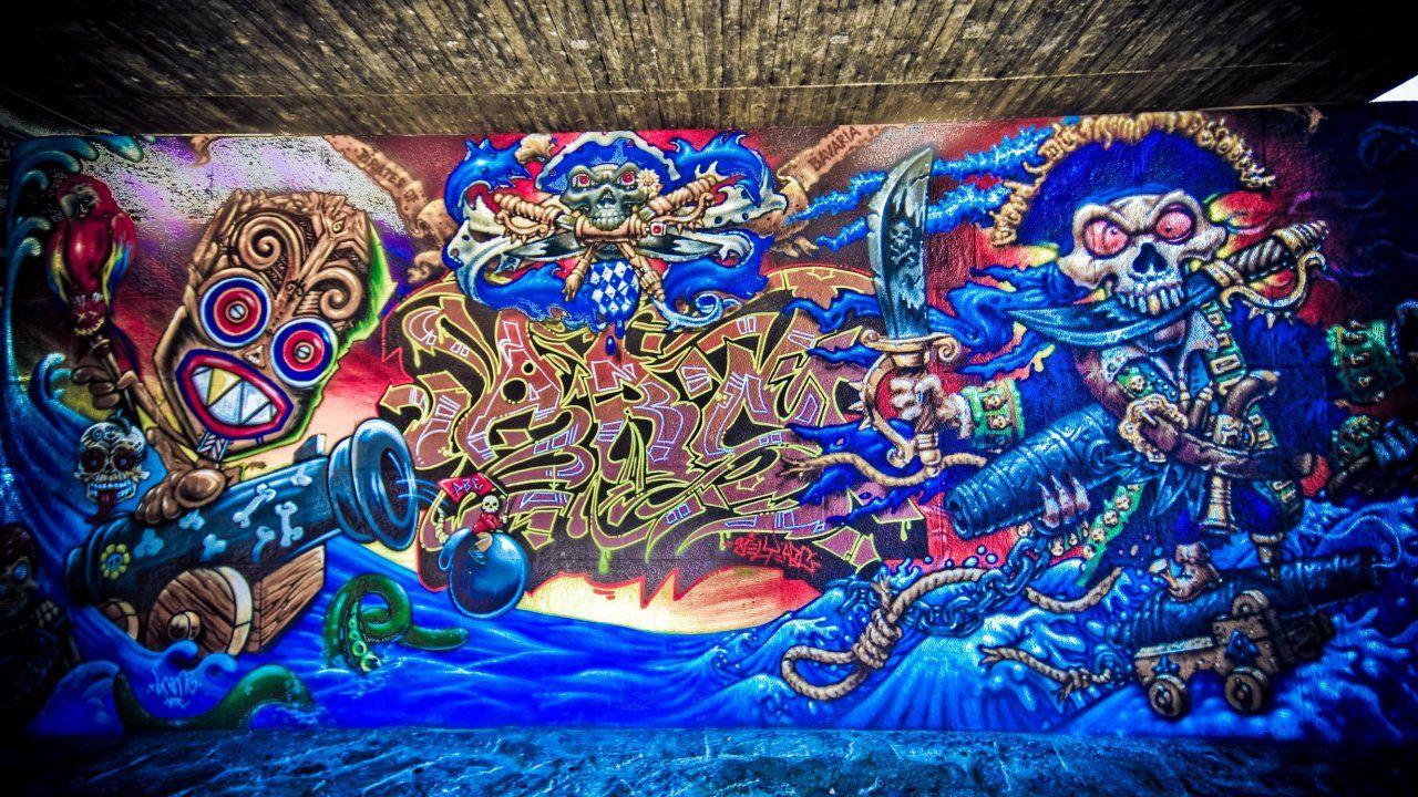 1280x720 Graffiti Wallpaper Artistic HD Background Amazing HD Wallpaper
