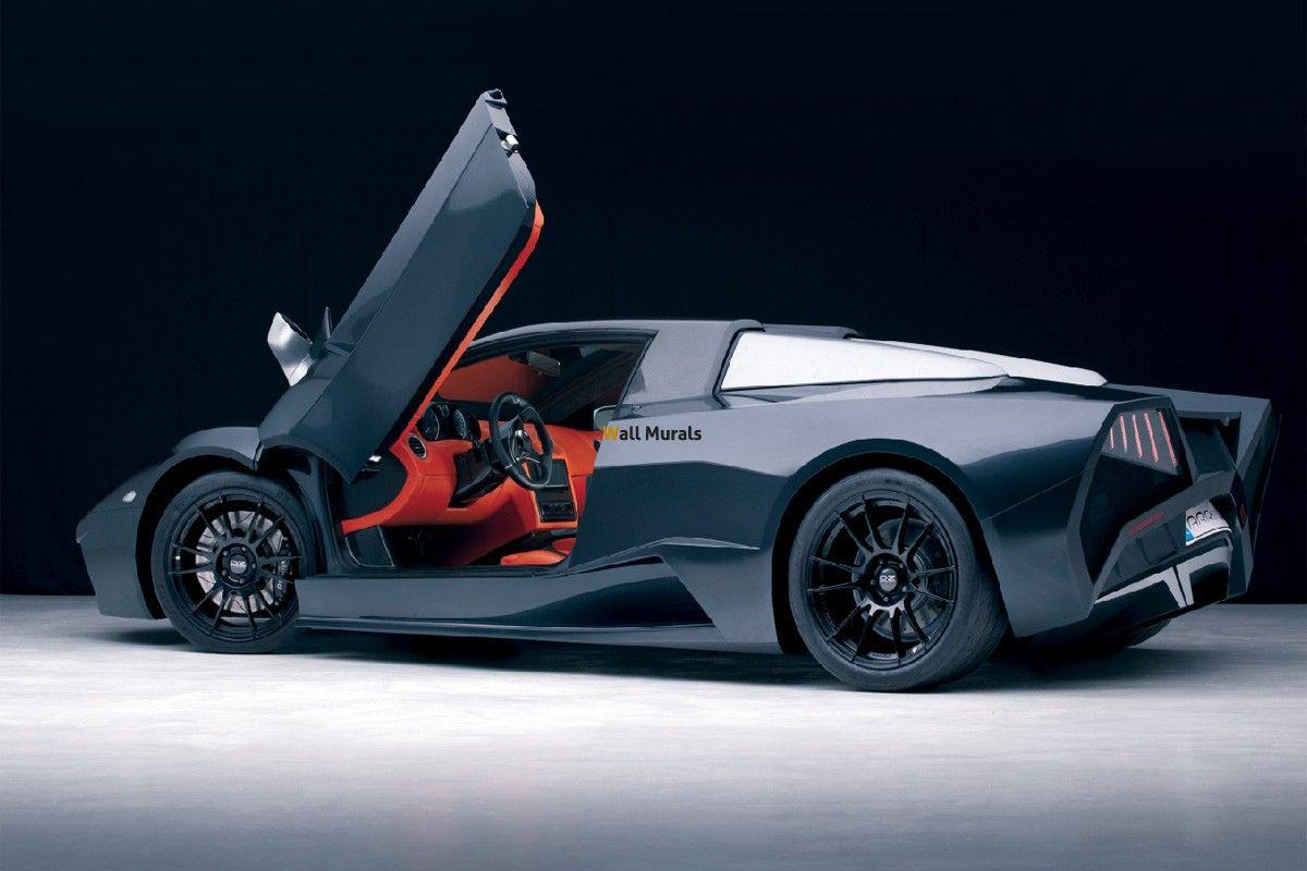 1200x800 Wallpaper view of a sports car with an open door
