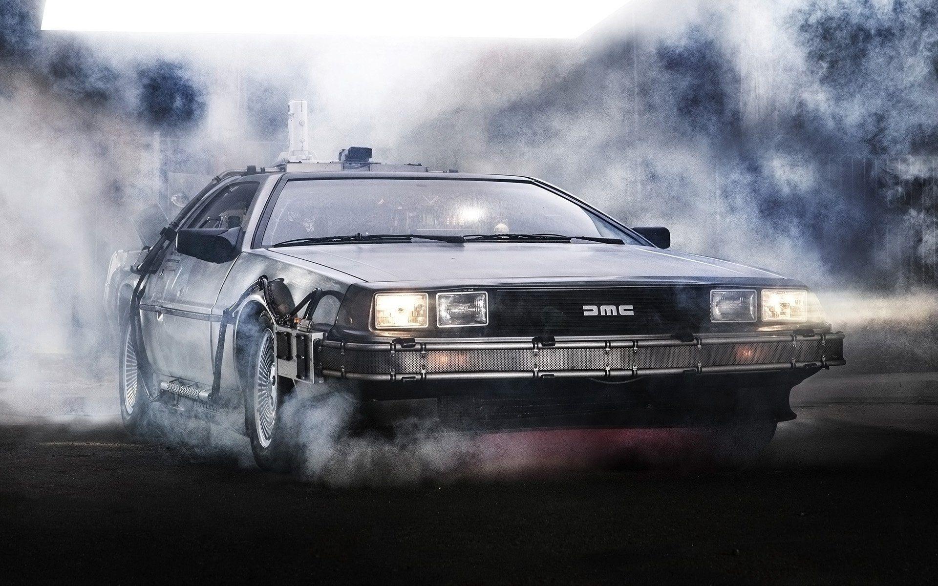 1920x1200 Free download delorean dmc 12 back to the future time machine