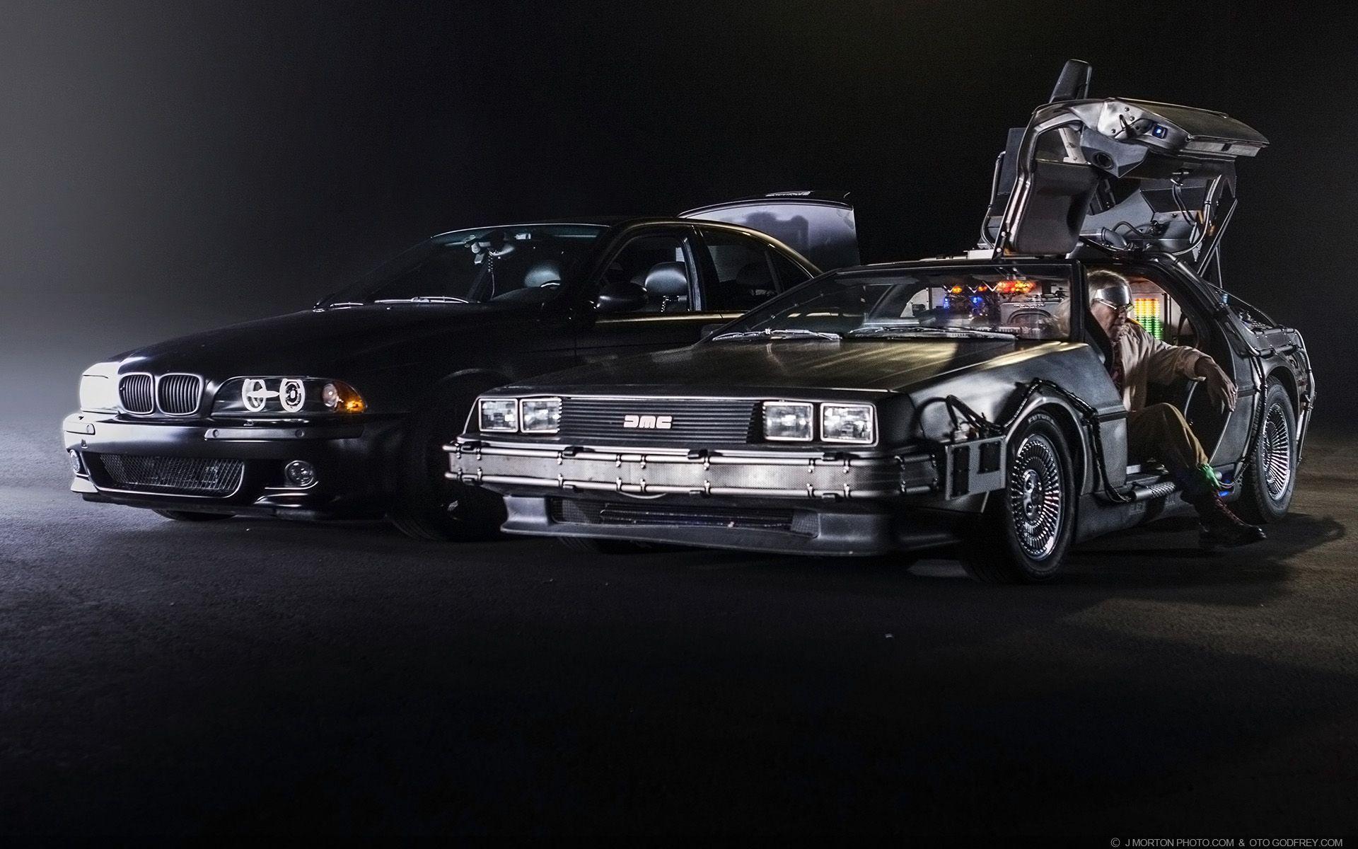 1920x1200 DeLorean Time Machine Wallpaper