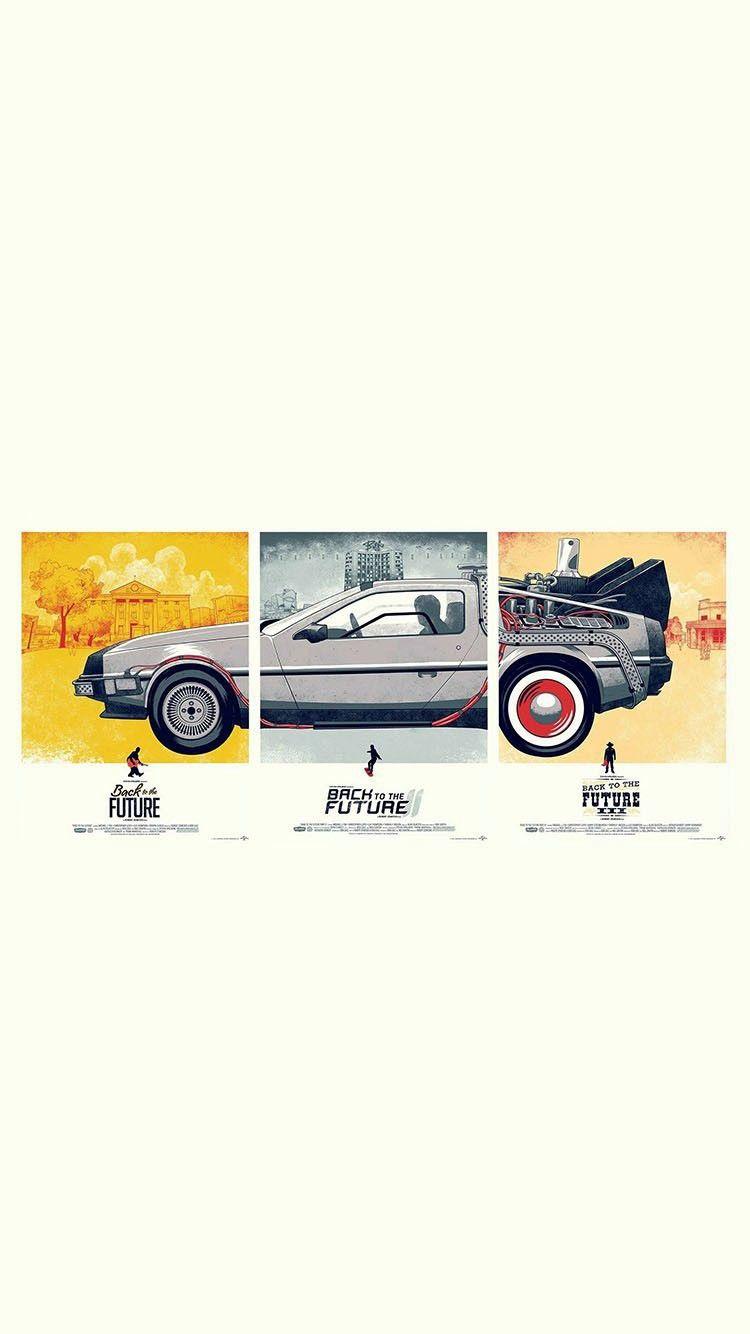 750x1334 Back To The Future DeLorean Time Machine iPhone 6 Wallpaper HD