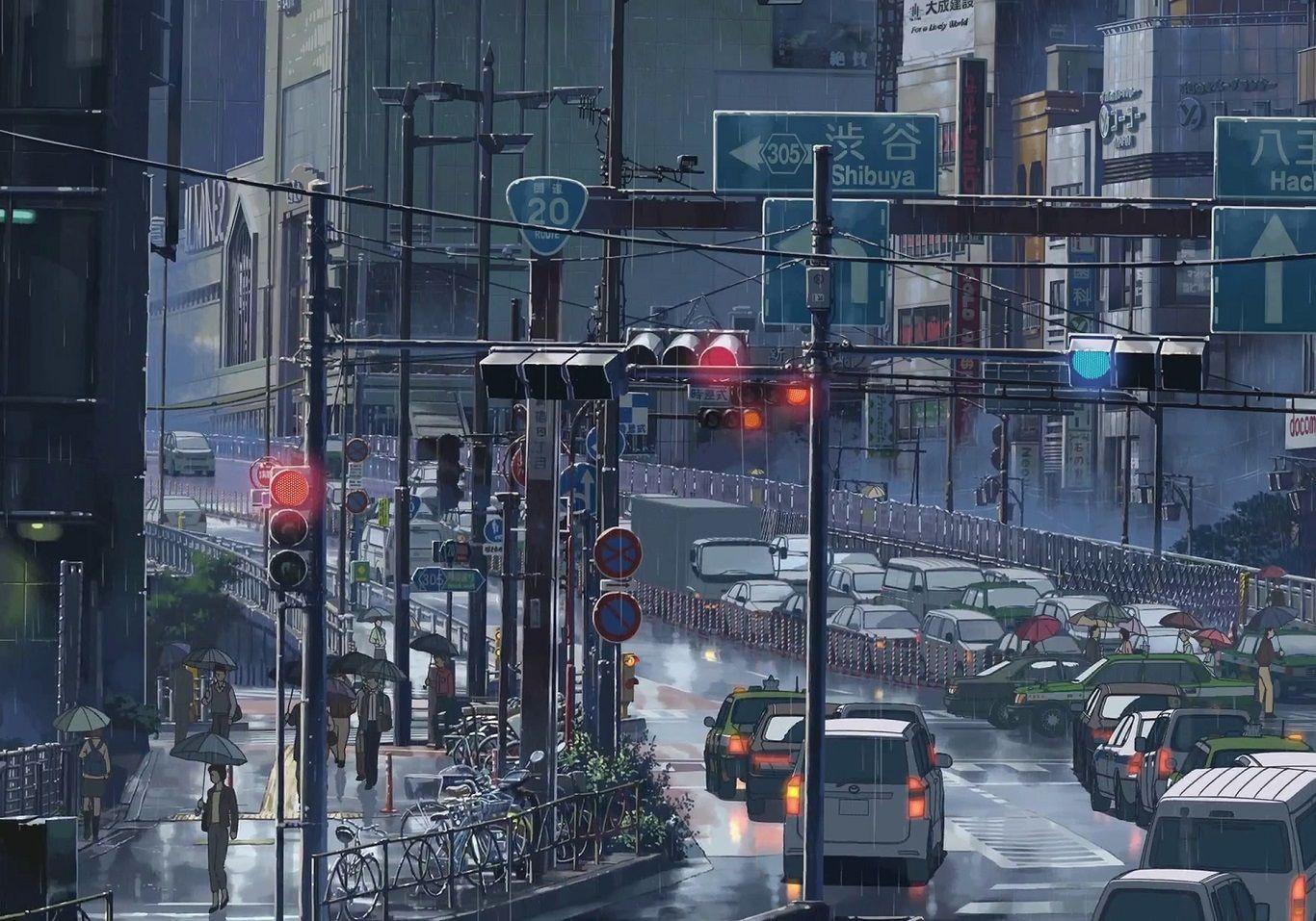City in Japan 4K wallpaper