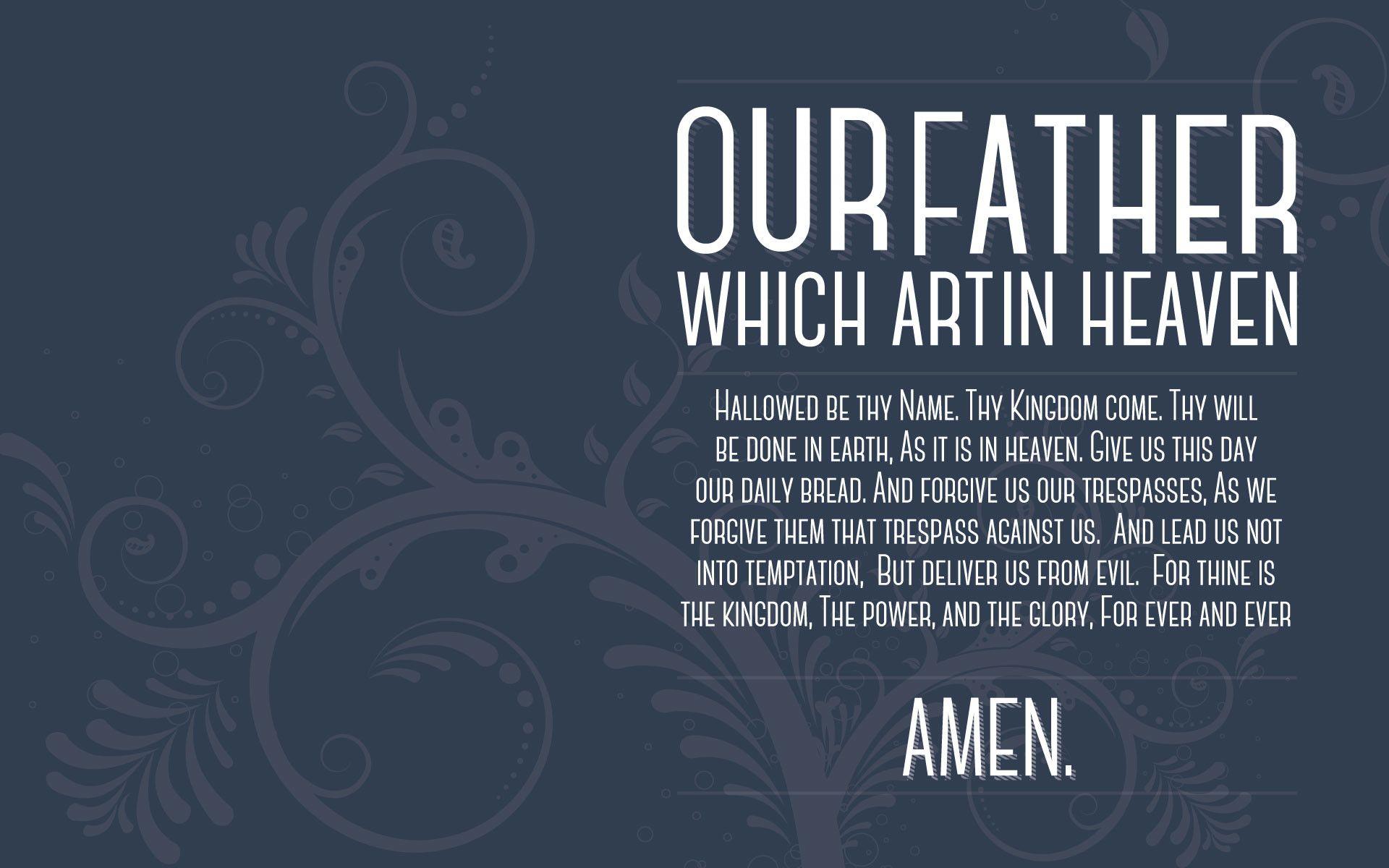1920x1200 Lords Prayer Wallpaper