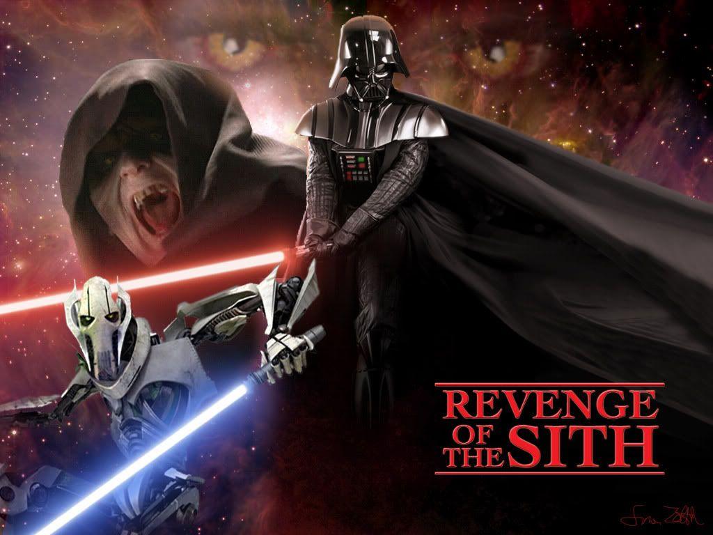 1024x768 Revenge of the Sith (Ep. III) - étoile, étoile, star