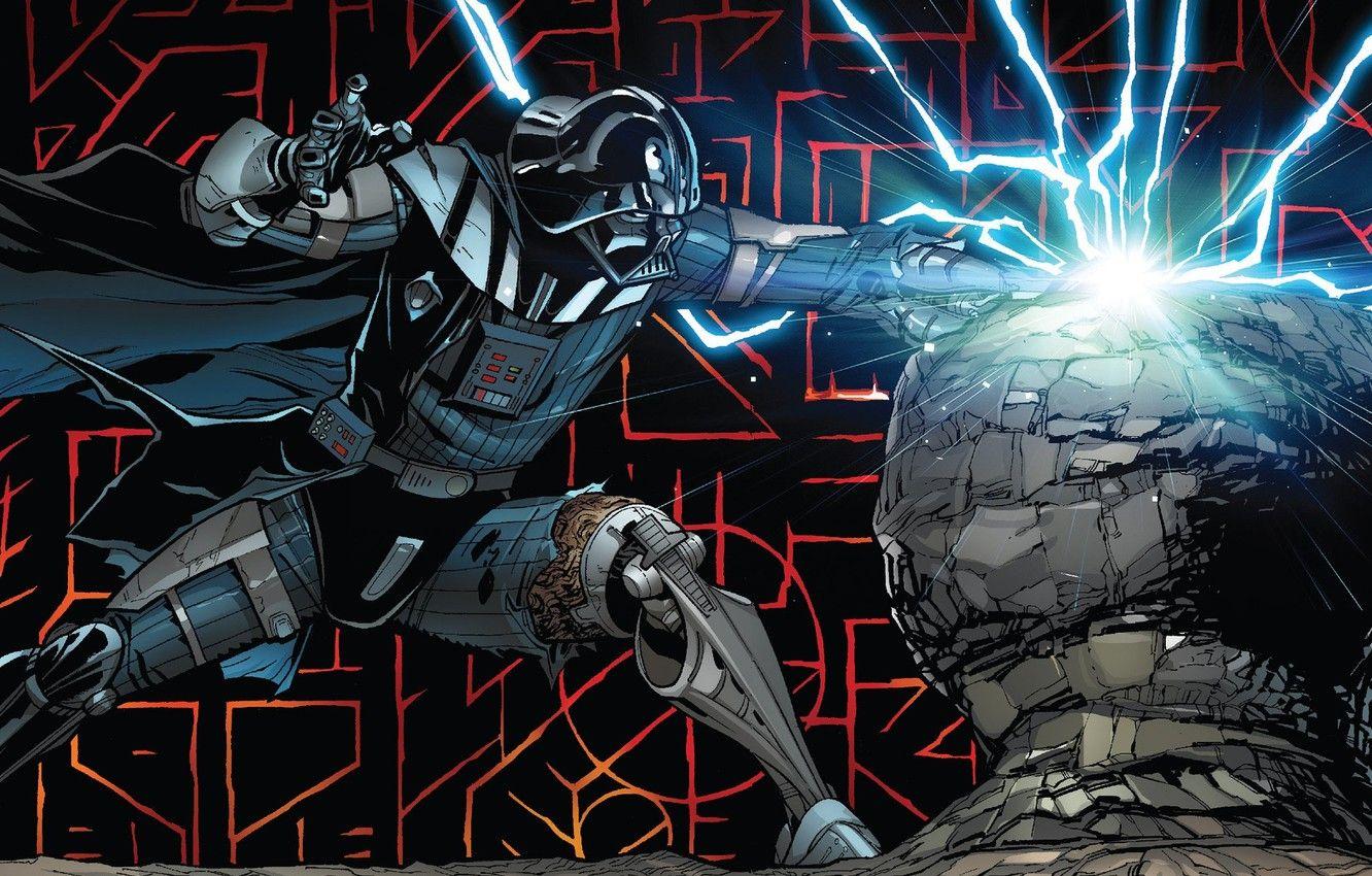 1332x850 Wallpaper Star Wars, Darth Vader, fantasy, artwork, fantasy art