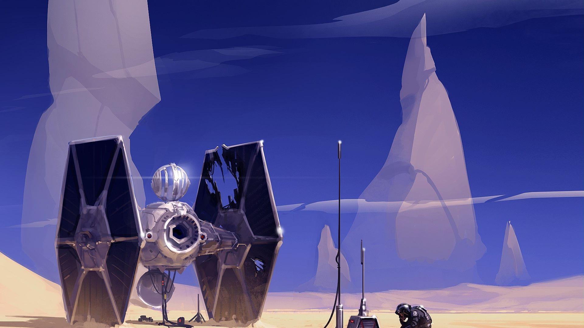 1920x1080 Free download Star Wars Planet Tatooine Wallpaper HD Desktop