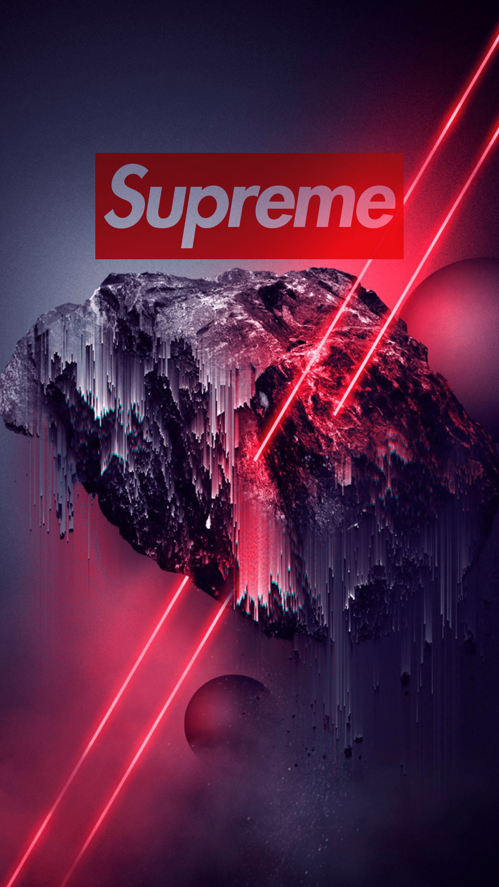 1618x2877 Supreme iPhone Wallpaper Live