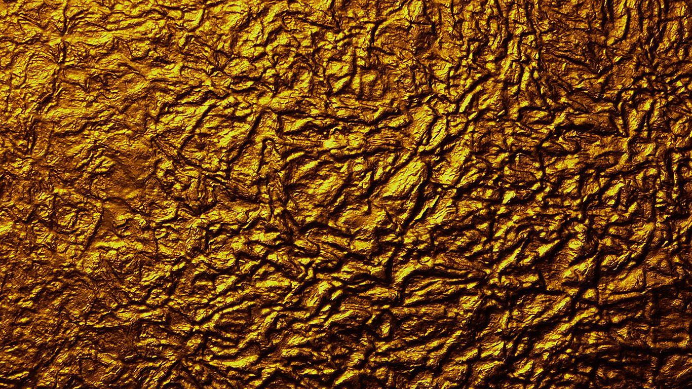 1366x768 Texture Gold Foil Pattern Wallpaper