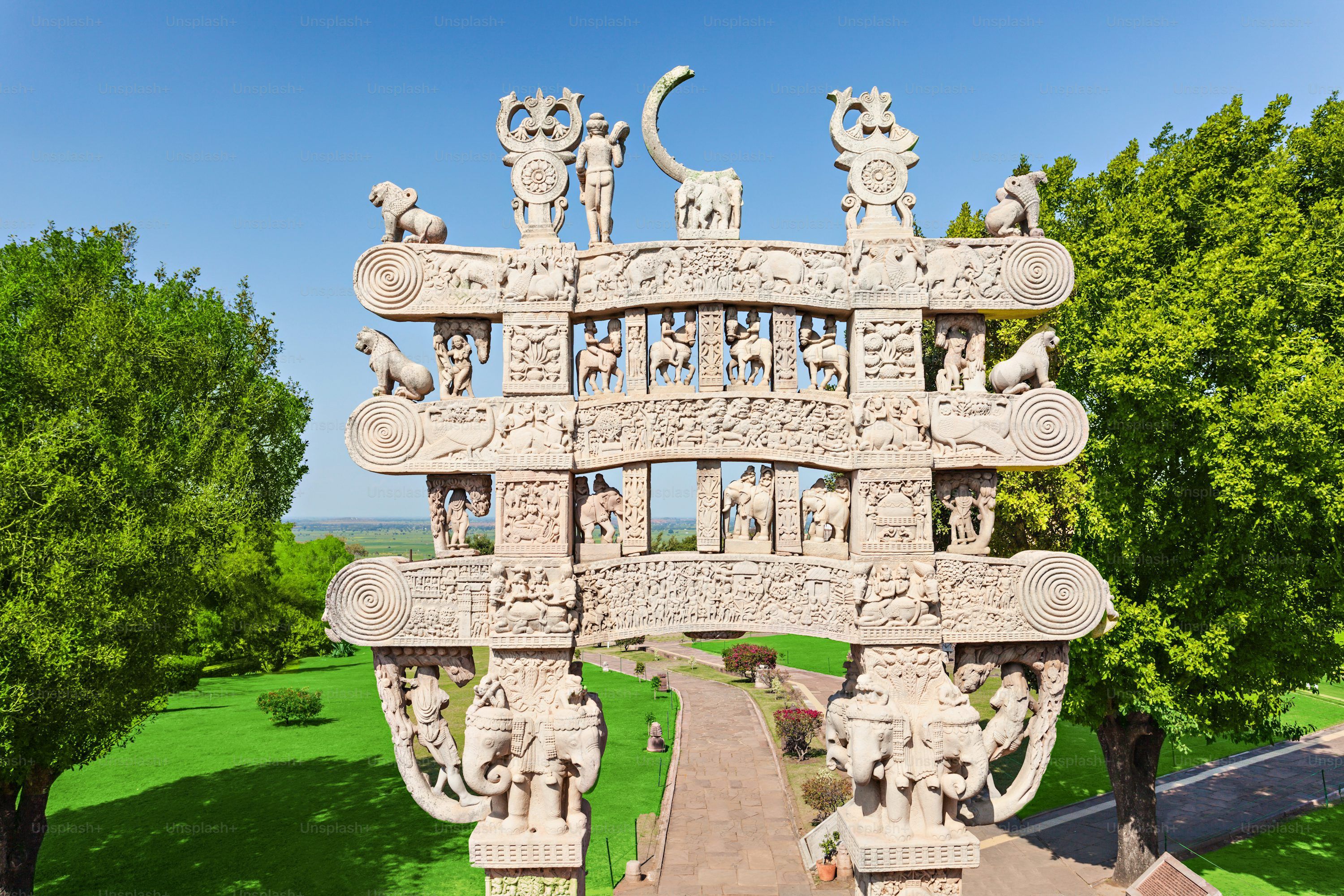 3000x2000 Sanchi Stupa Picture. Download Free Image