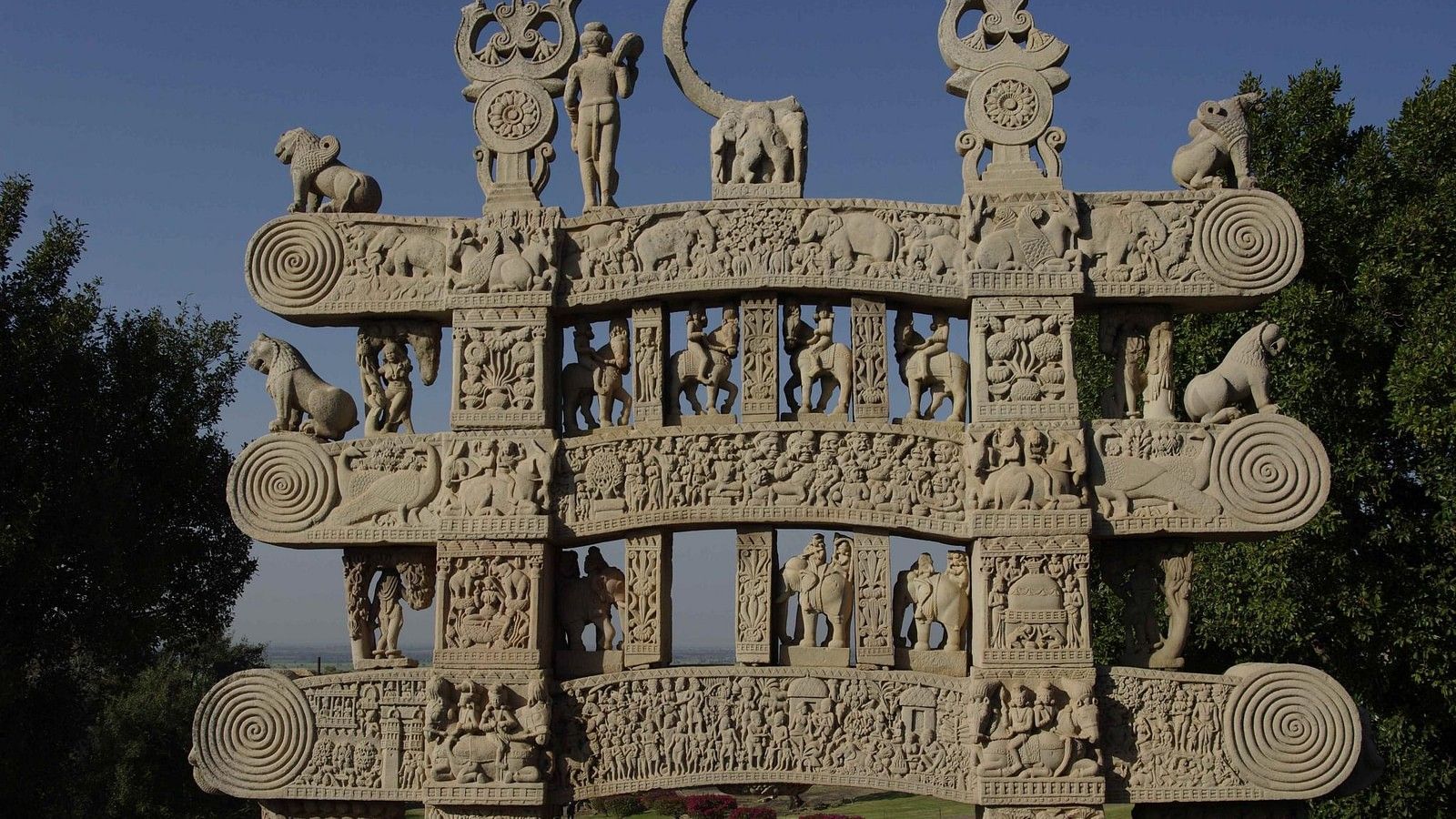 1600x900 Sanchi Stupa Gate History Encyclopedia