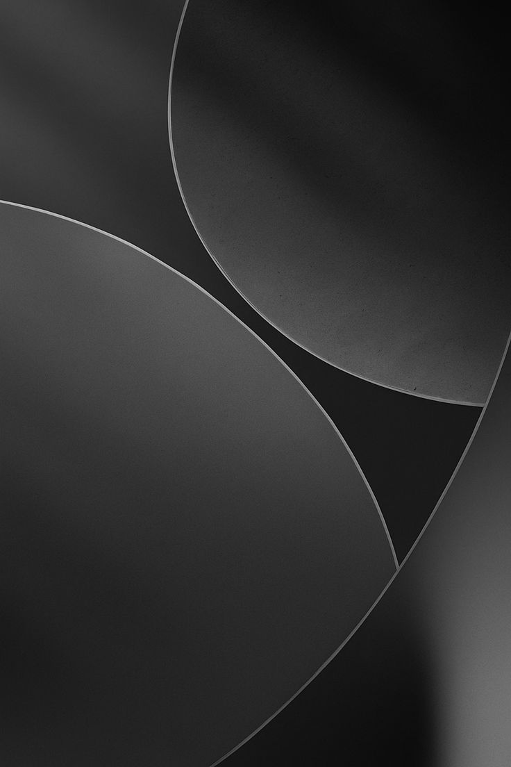 736x1104 iOS 26 Black Wallpaper