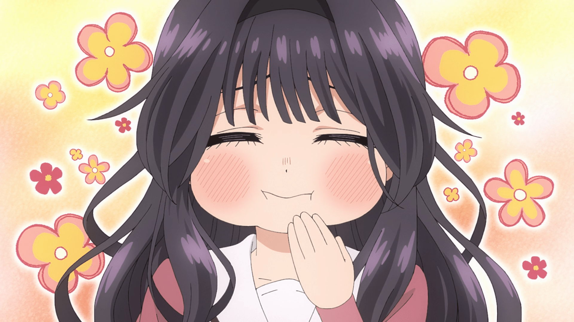 1920x1080 Kaoruko Waguri: The Fragrant Flower Blooms with Dignity Anime Wallpaper