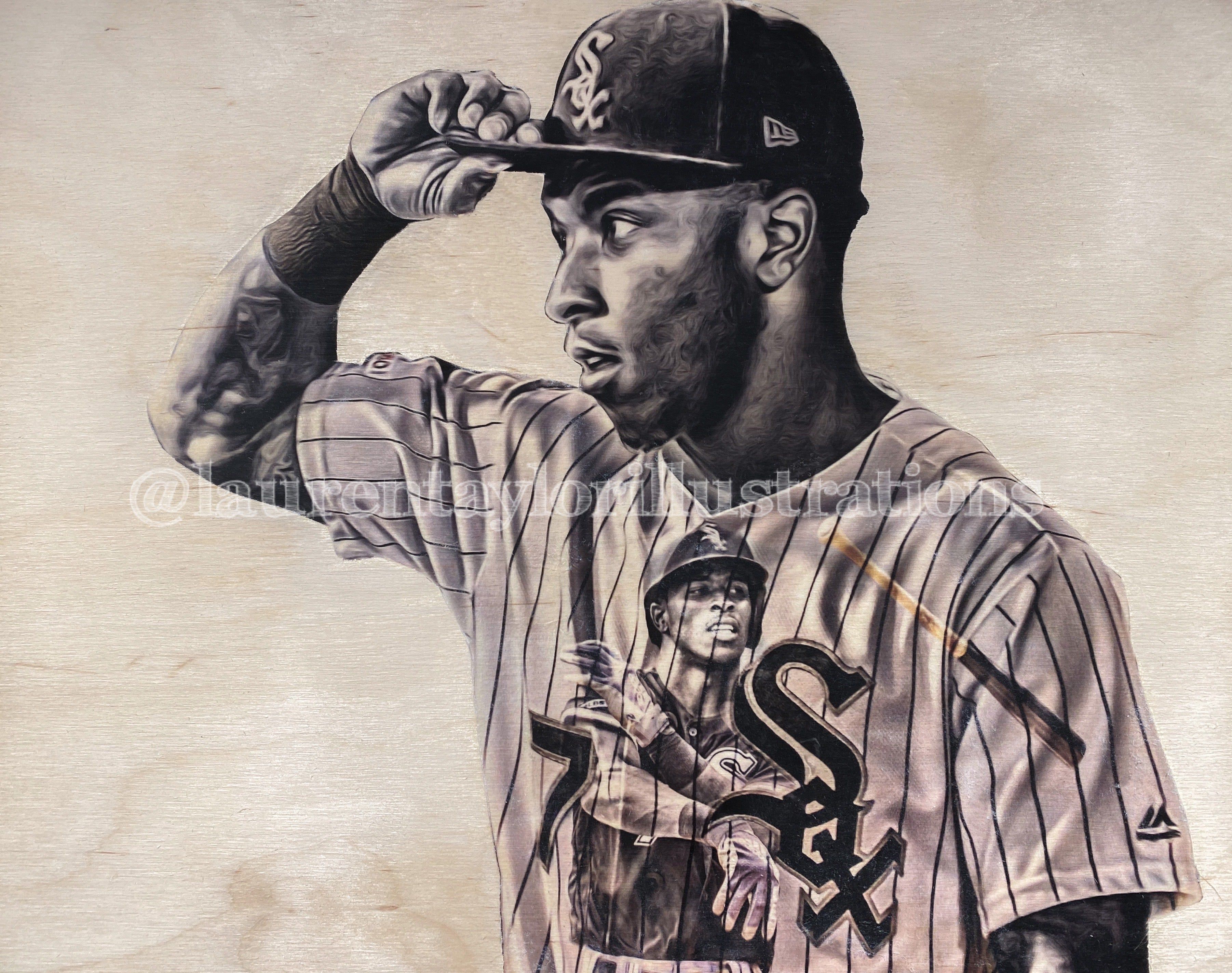 3605x2846 TA7 (Tim Anderson) Chicago White Sox Licensed MLB Print