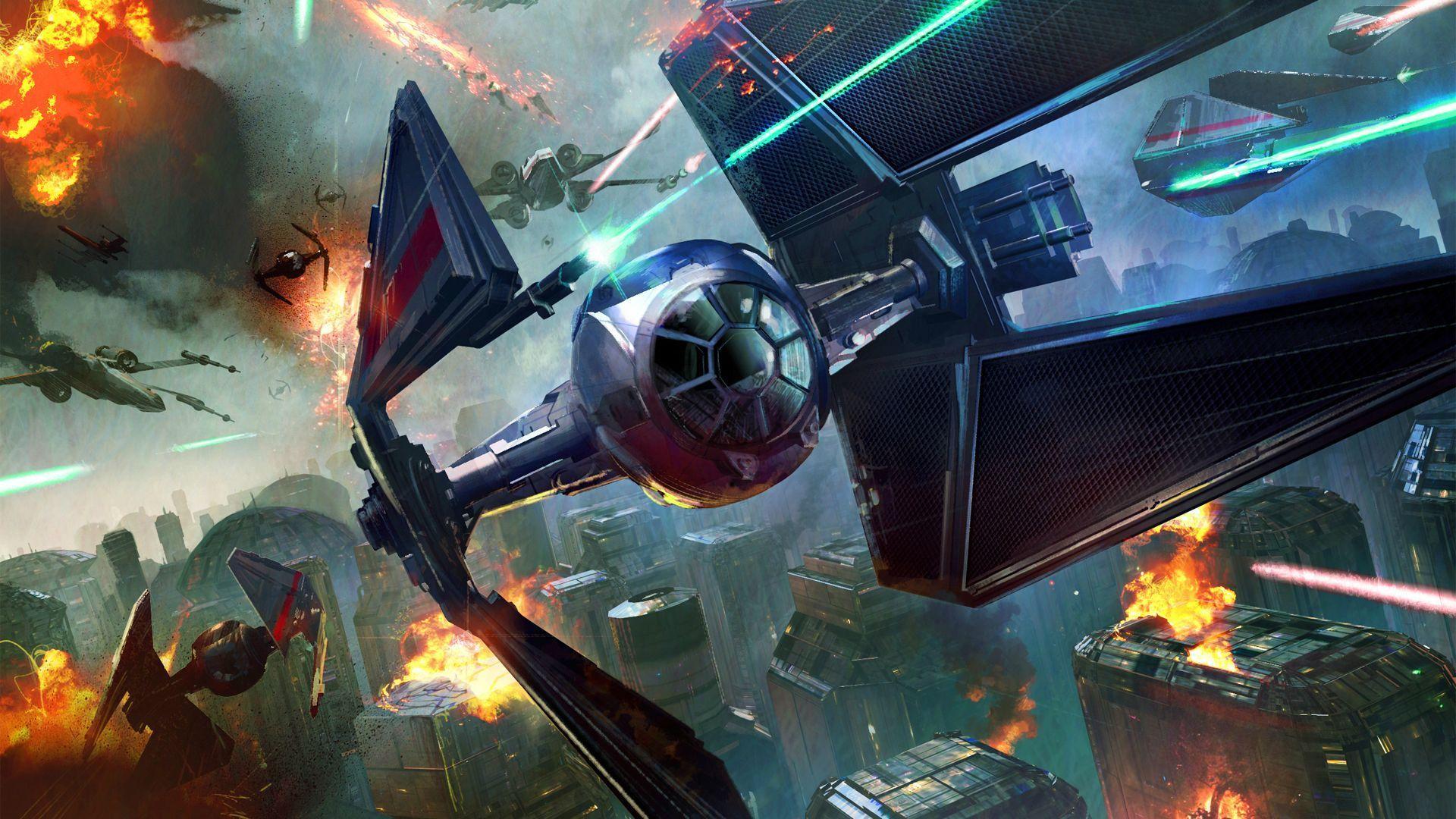 1920x1080 Star Wars, TIE Fighter HD Wallpaper & Background • 35437 • Wallur