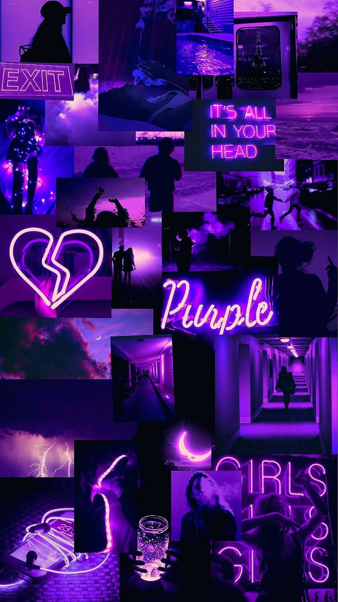1080x1920 Download Gorgeous Purple Aesthetic iPhone Theme Wallpaper