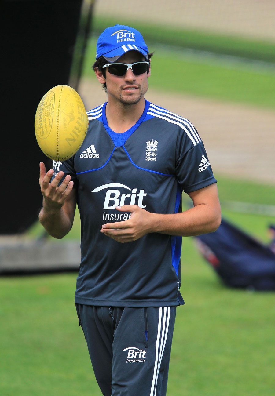 900x1297 Alastair Cook at England practice. Photo. ESPN.co.uk