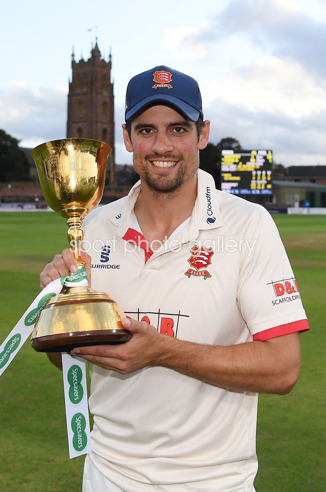 1060x1600 Sir Alastair Cook Essex County Championship Winner 2019 Image