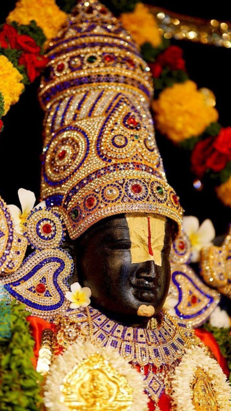 736x1308 Pins by you. Lord venkateswara image full HD 4k, God venkateswara image HD wallpaper, Lord balaji HD wallpaper 4k