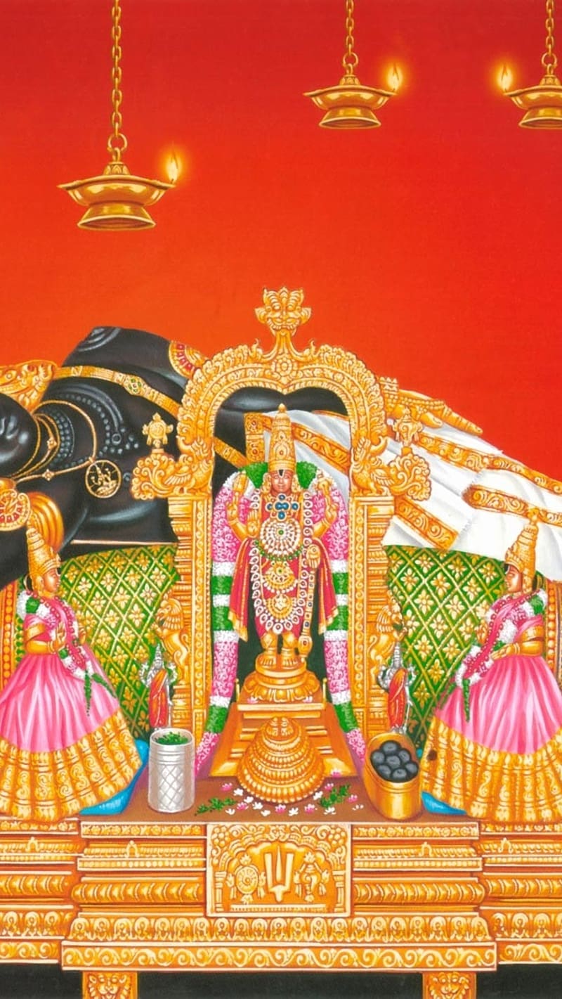 800x1421 Venkateswara, Deepalakshmi, lord, god, HD phone wallpaper