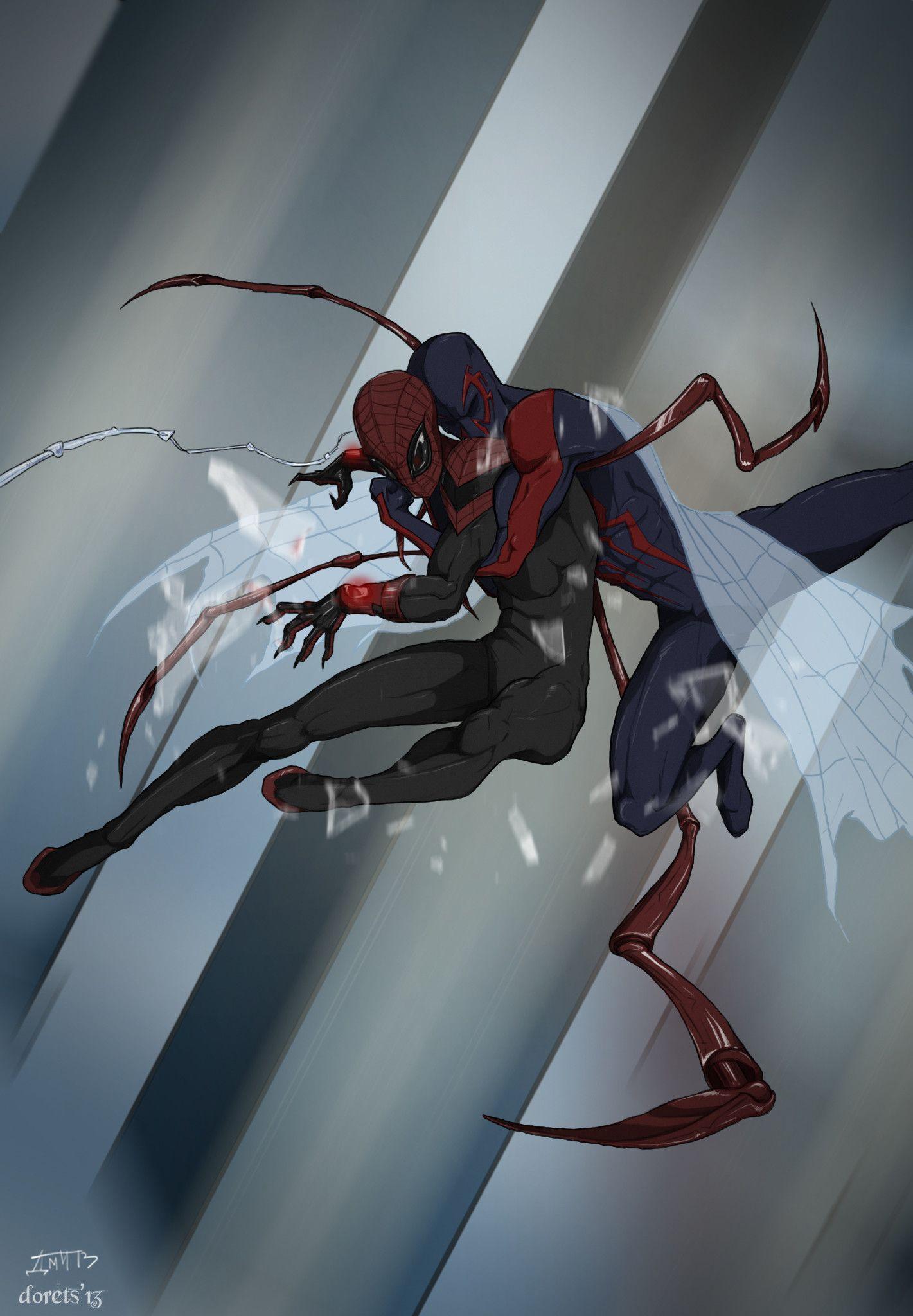 1421x2048 Spider Man 2099 Wallpaper