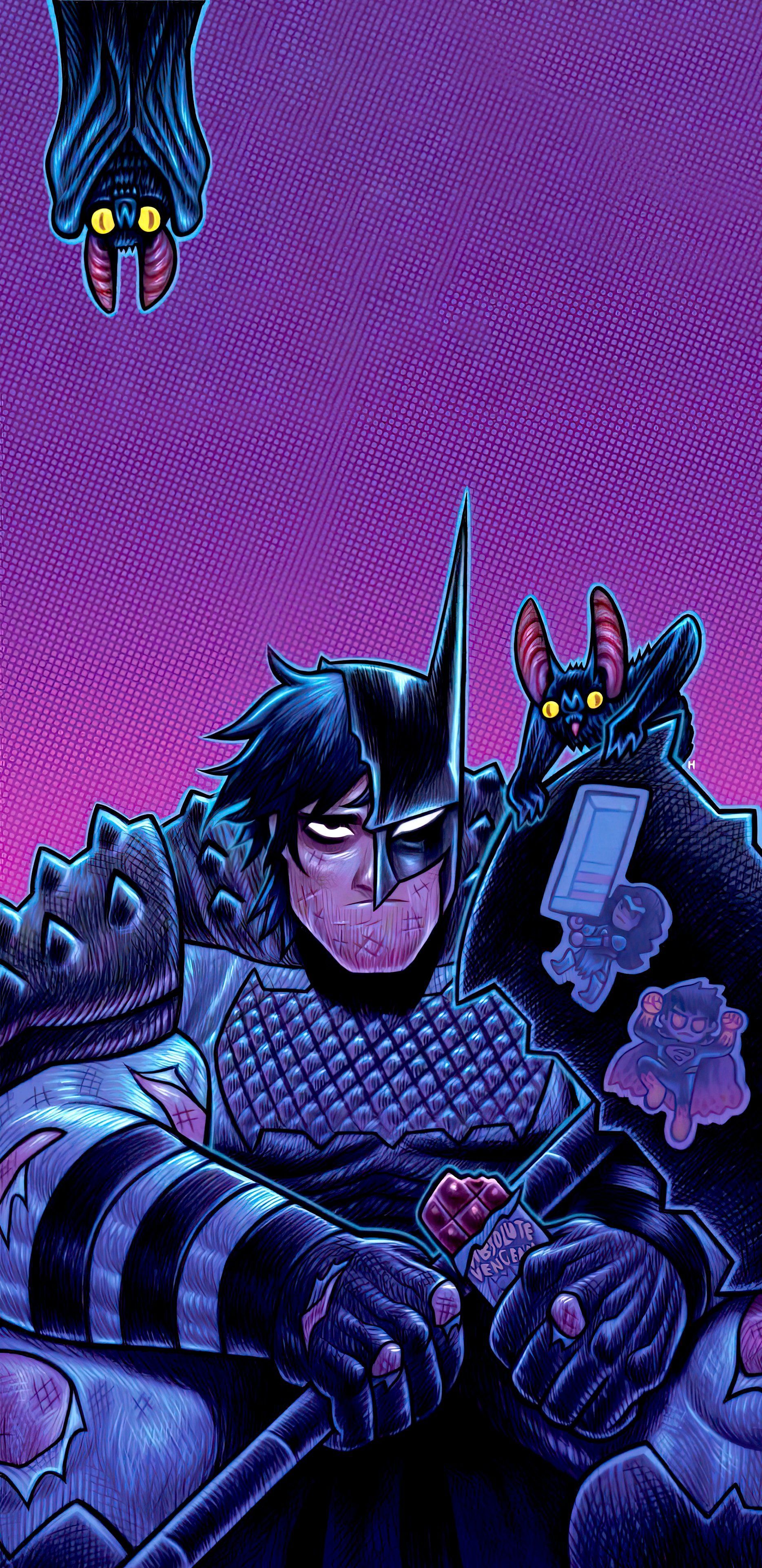 1868x3840 Komix BroK Wallpaper & Textless Posters!