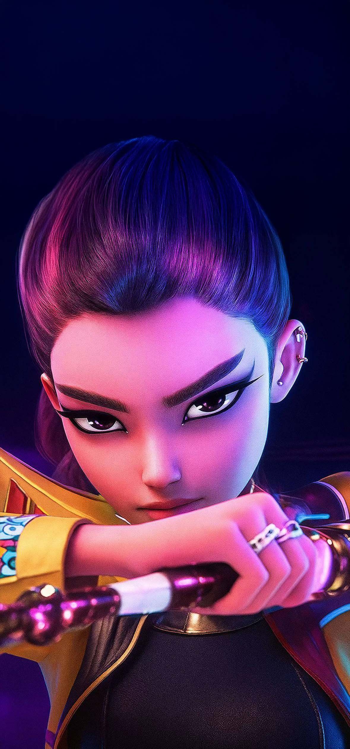 1179x2526 Kpop Demon Hunters Wallpaper 4k iPhone