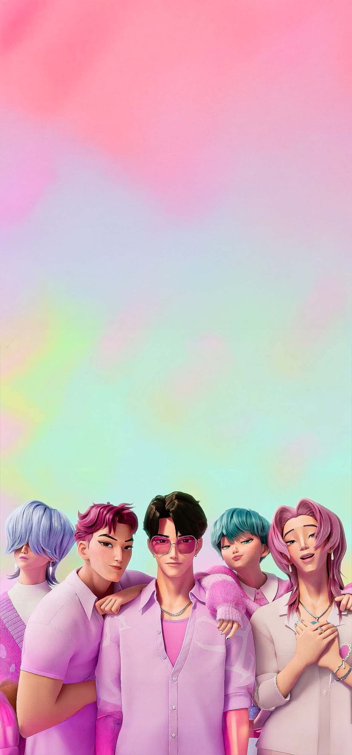 1179x2526 Kpop Demon Hunters Wallpaper 4k iPhone