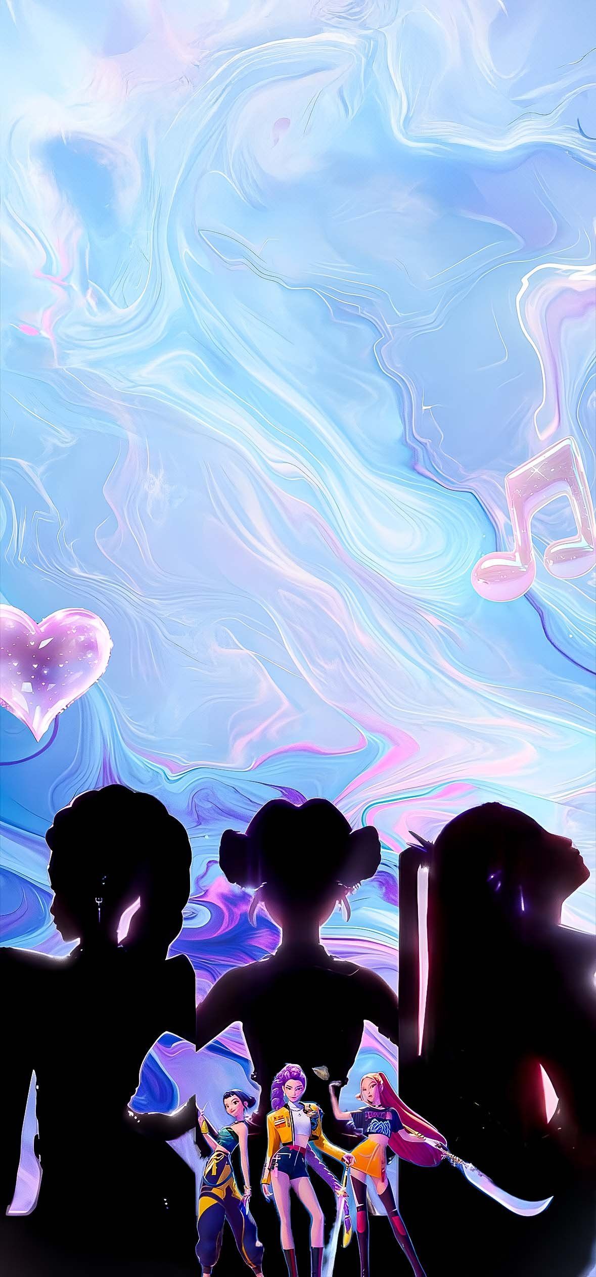 1179x2526 Kpop Demon Hunters Wallpaper 4k iPhone