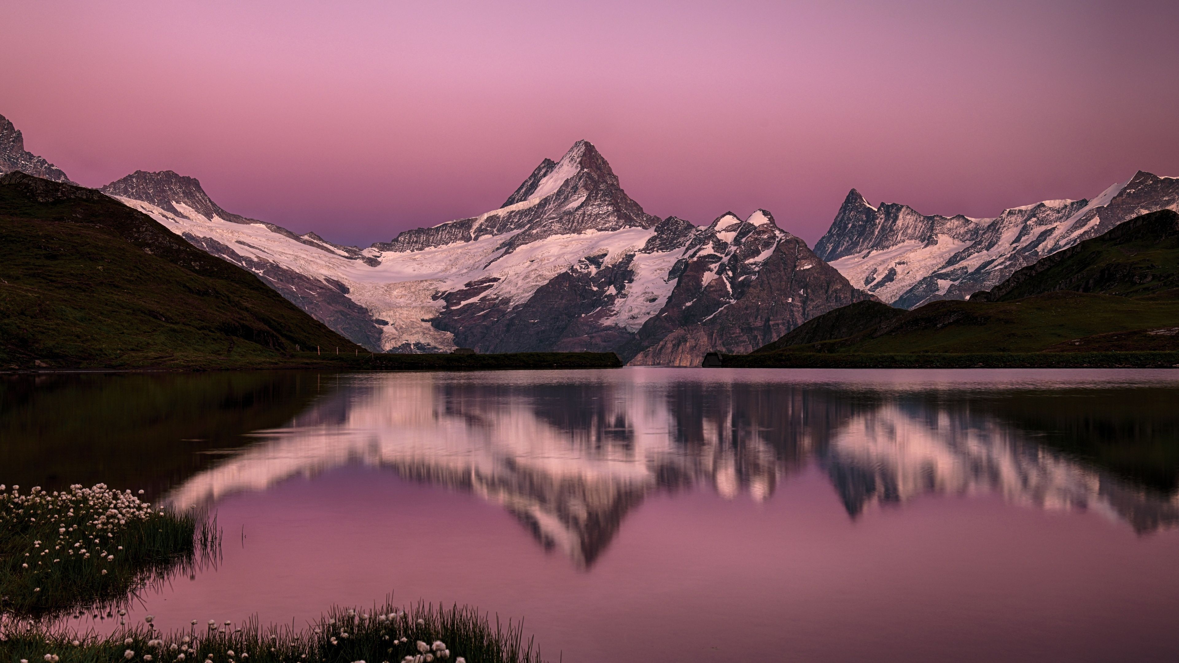 3840x2160 Bachalpsee Lake Wallpaper 4K
