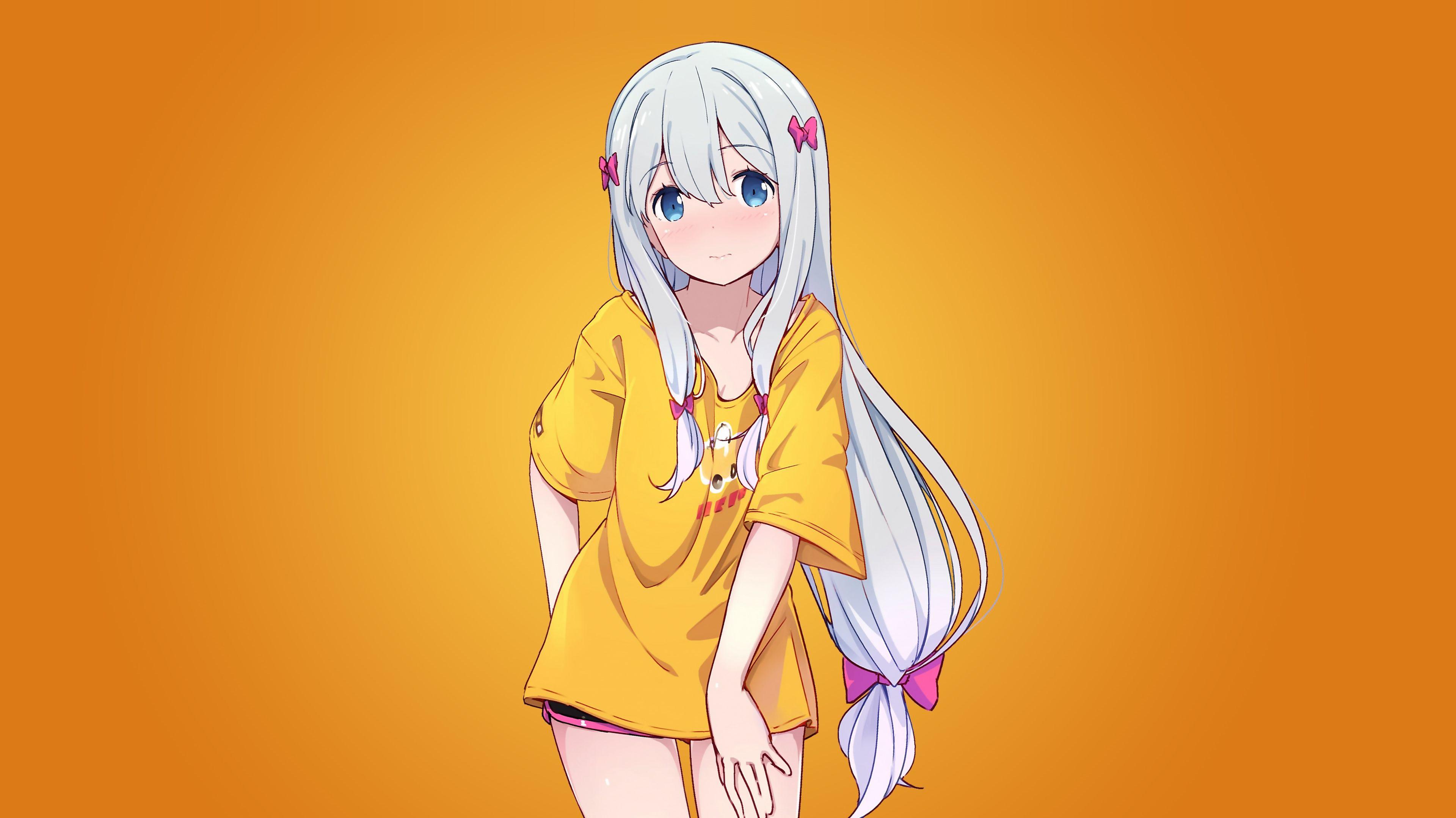 3840x2160 Download Beautiful, Izumi Sagiri, EroManga Sensei, Anime Girl