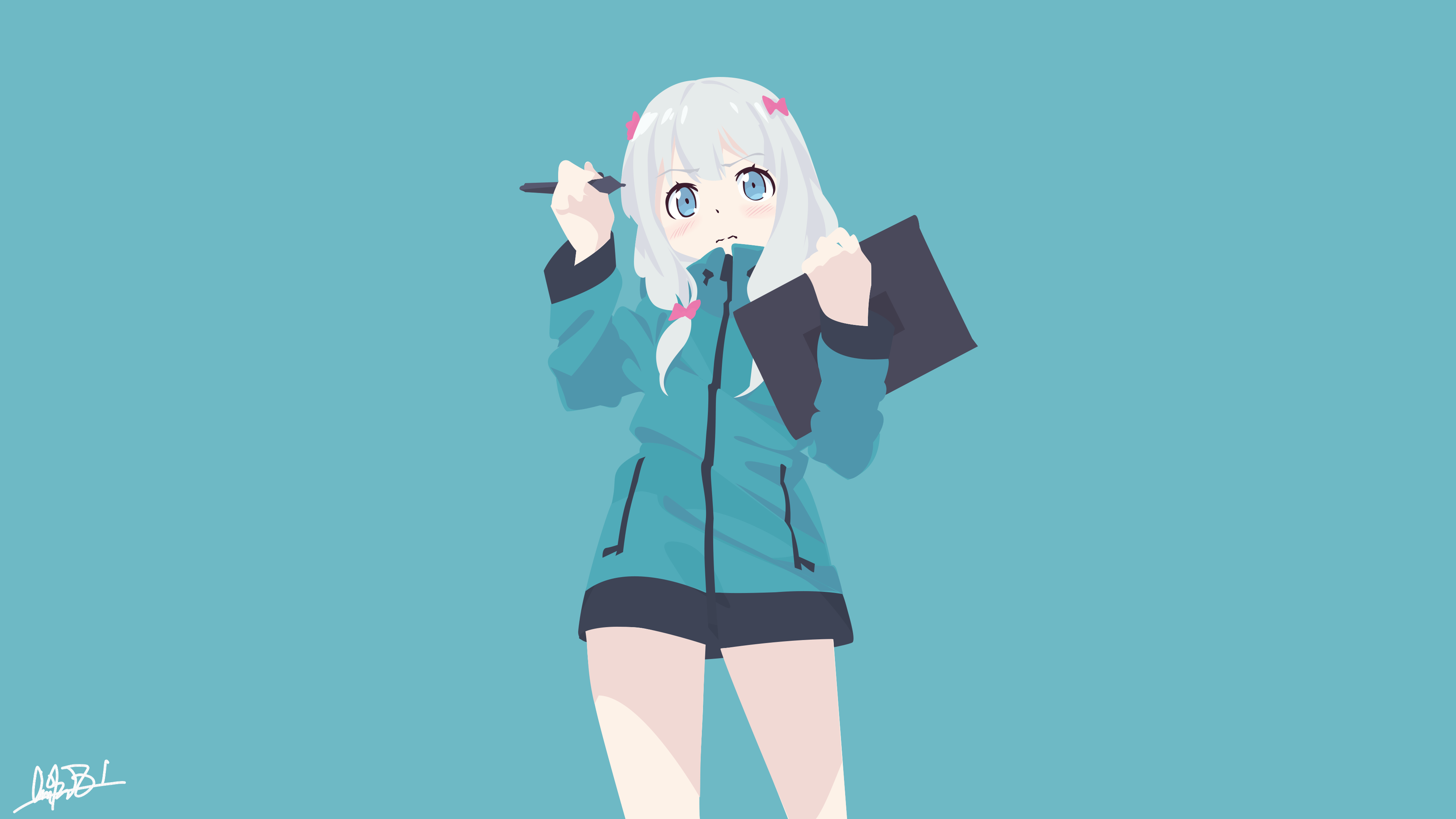 3840x2160 EroManga Sensei 4k Ultra HD Wallpaper. Background Image