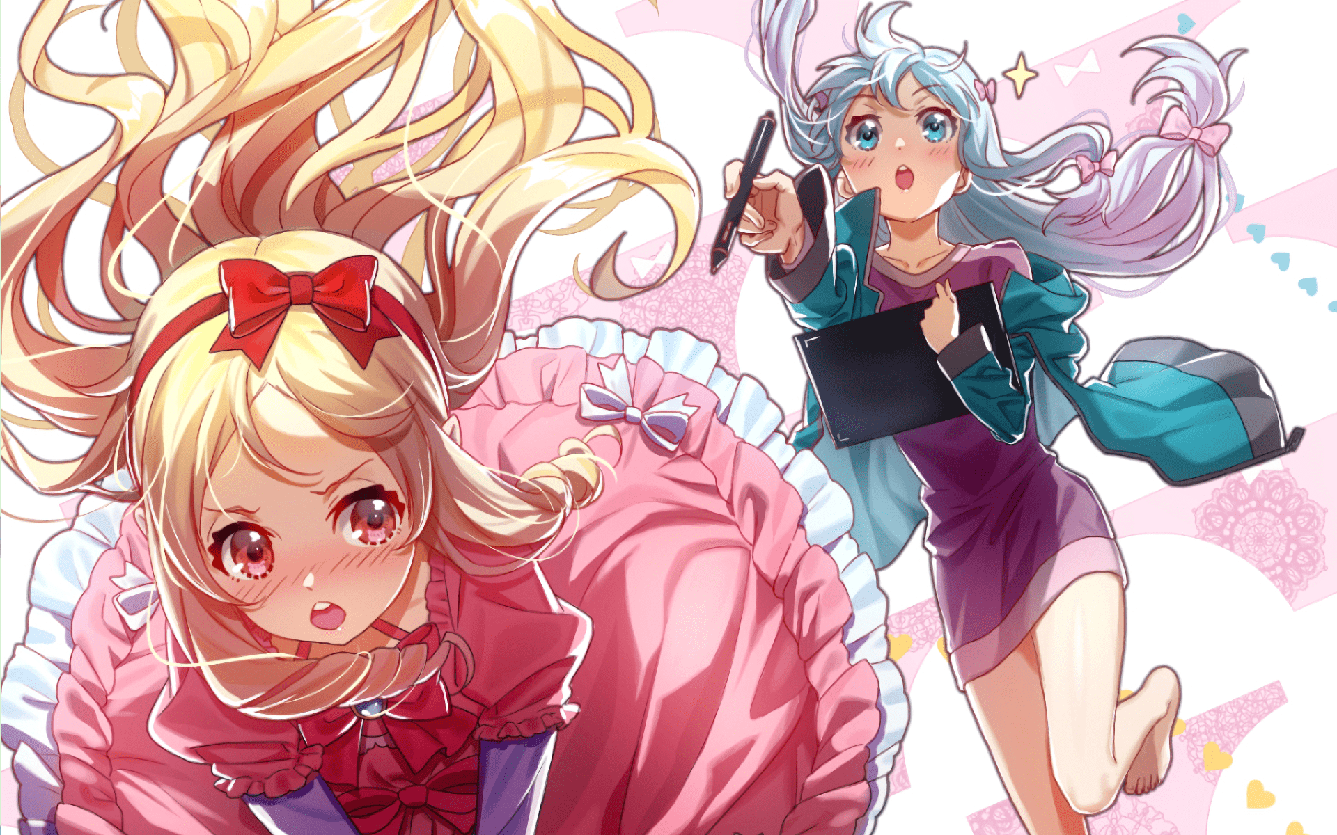 1920x1200 #Eromanga Sensei, #Izumi Sagiri, #anime Girls, #Elf Yamada