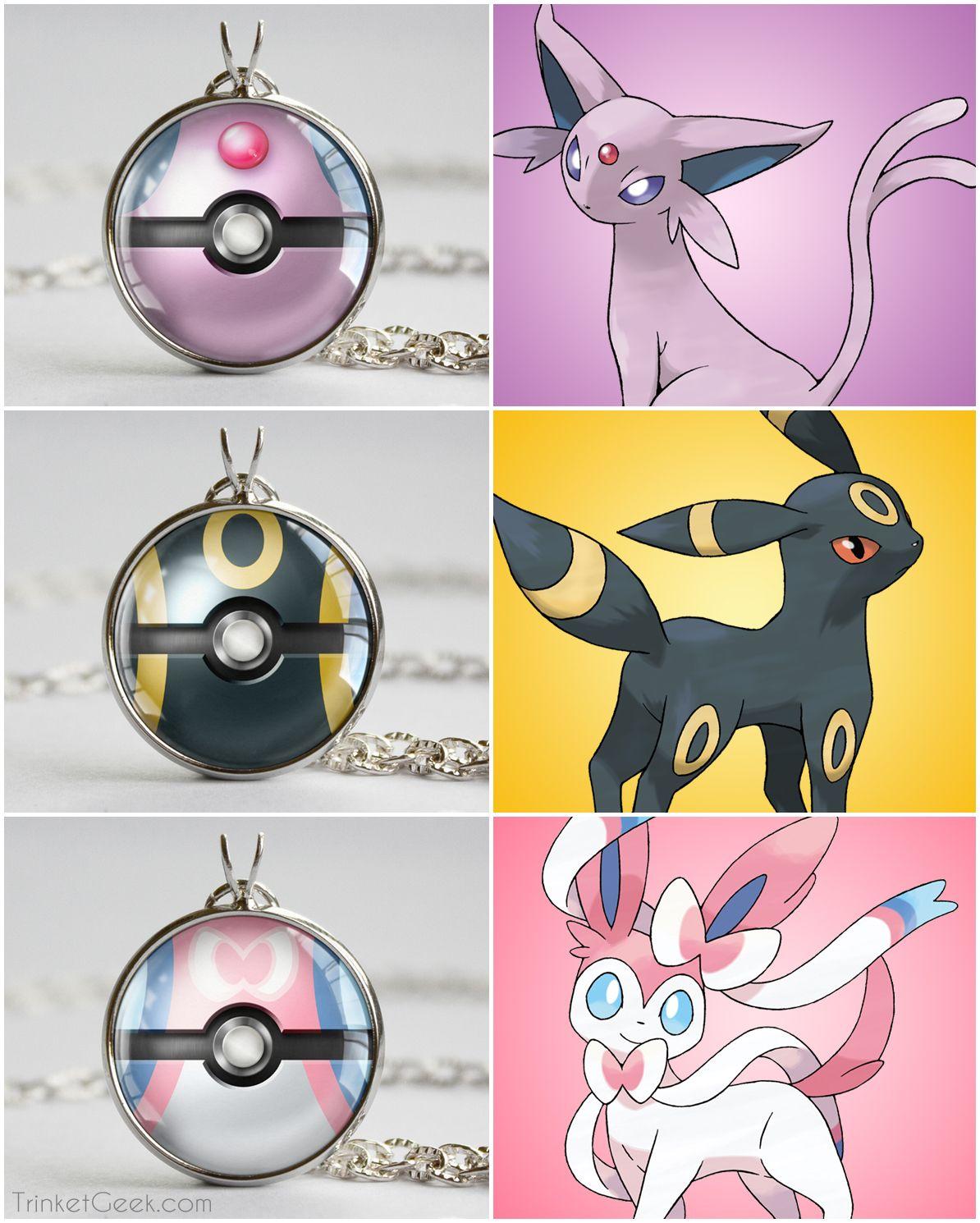 1194x1490 Pkmn Eeveelution Pokeball pendants. Pokemon, Cute pokemon, Cool pokemon