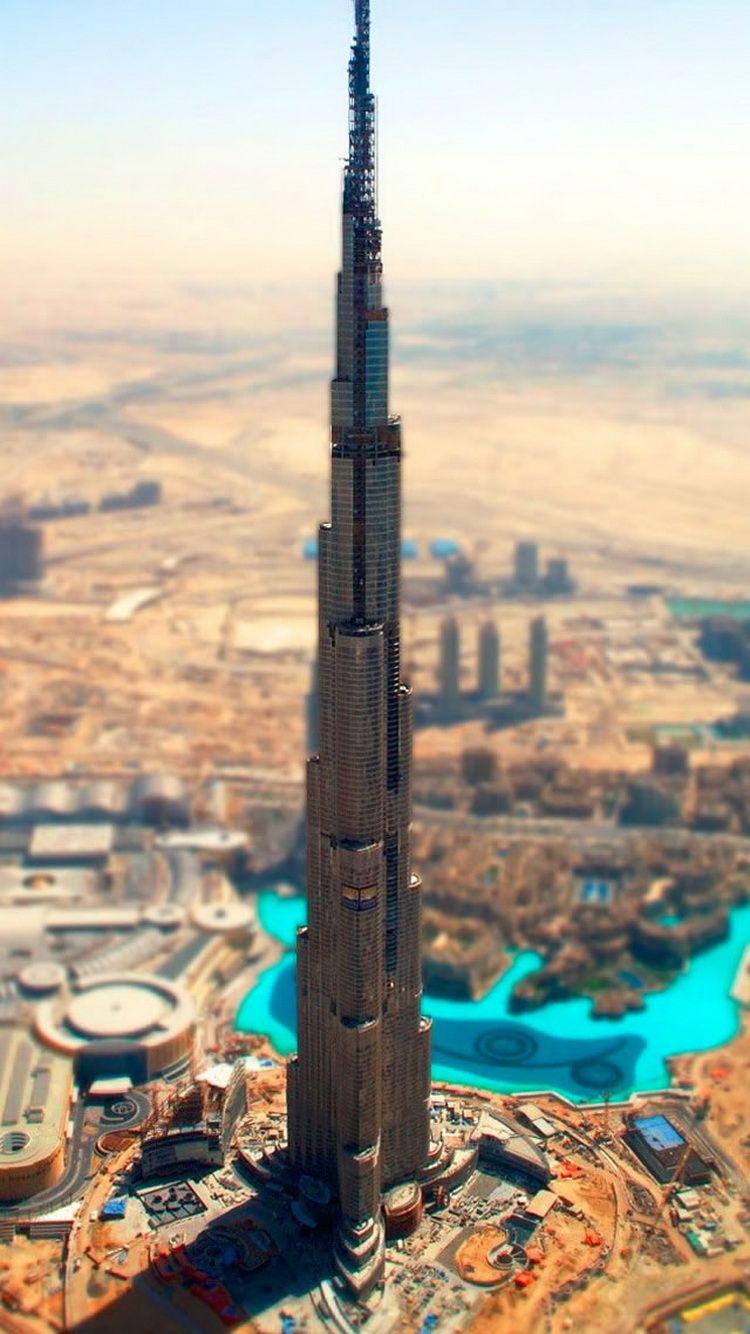 750x1334 Dubai City Burj Khalifa Hình nền HD cho iPhone 6 - Tải xuống miễn phí