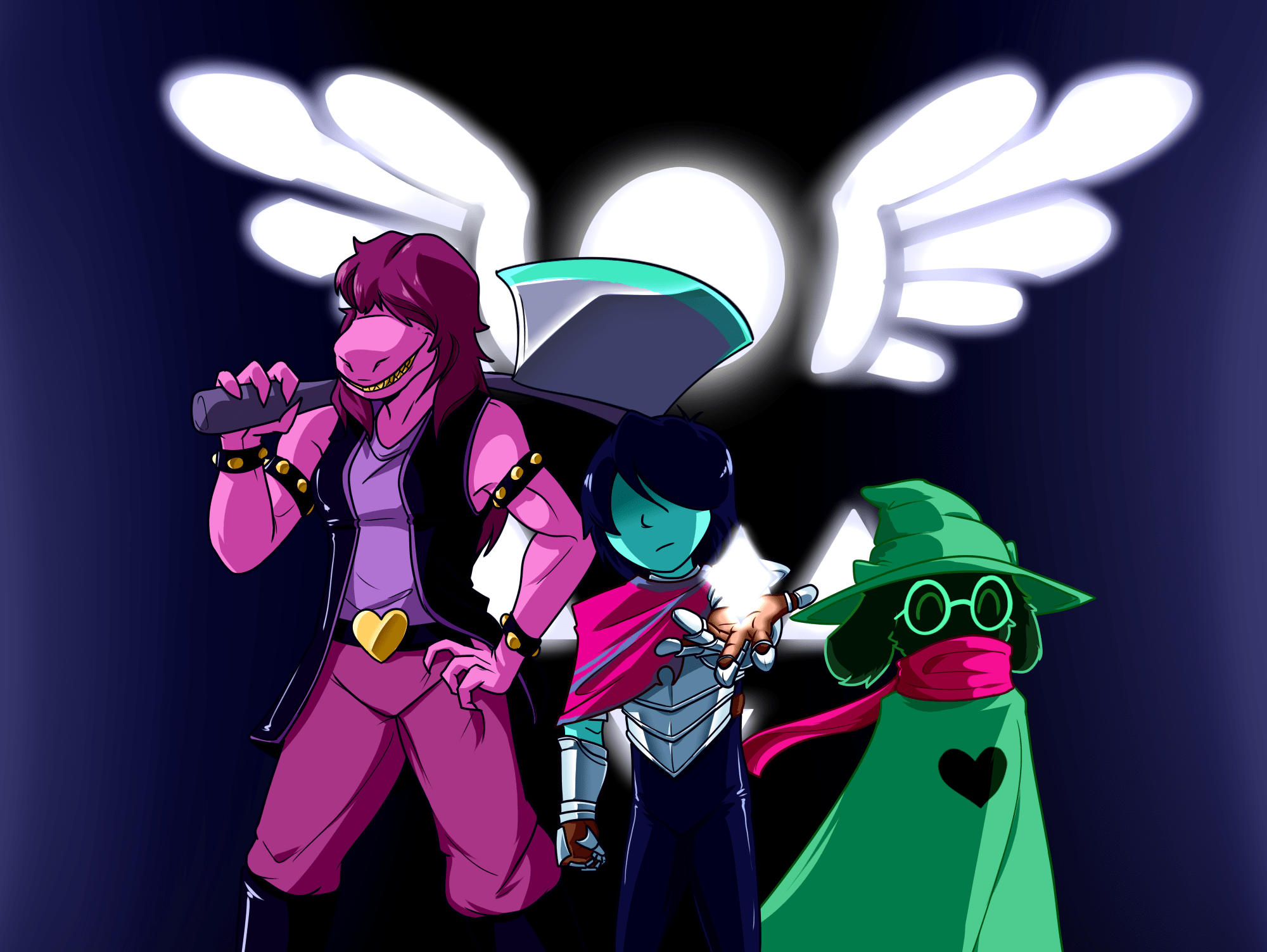 2000x1504 Deltarune HD Wallpaper