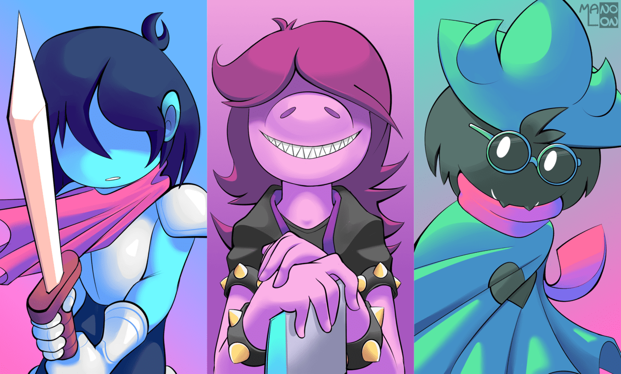 1280x772 deltarune wallpaper