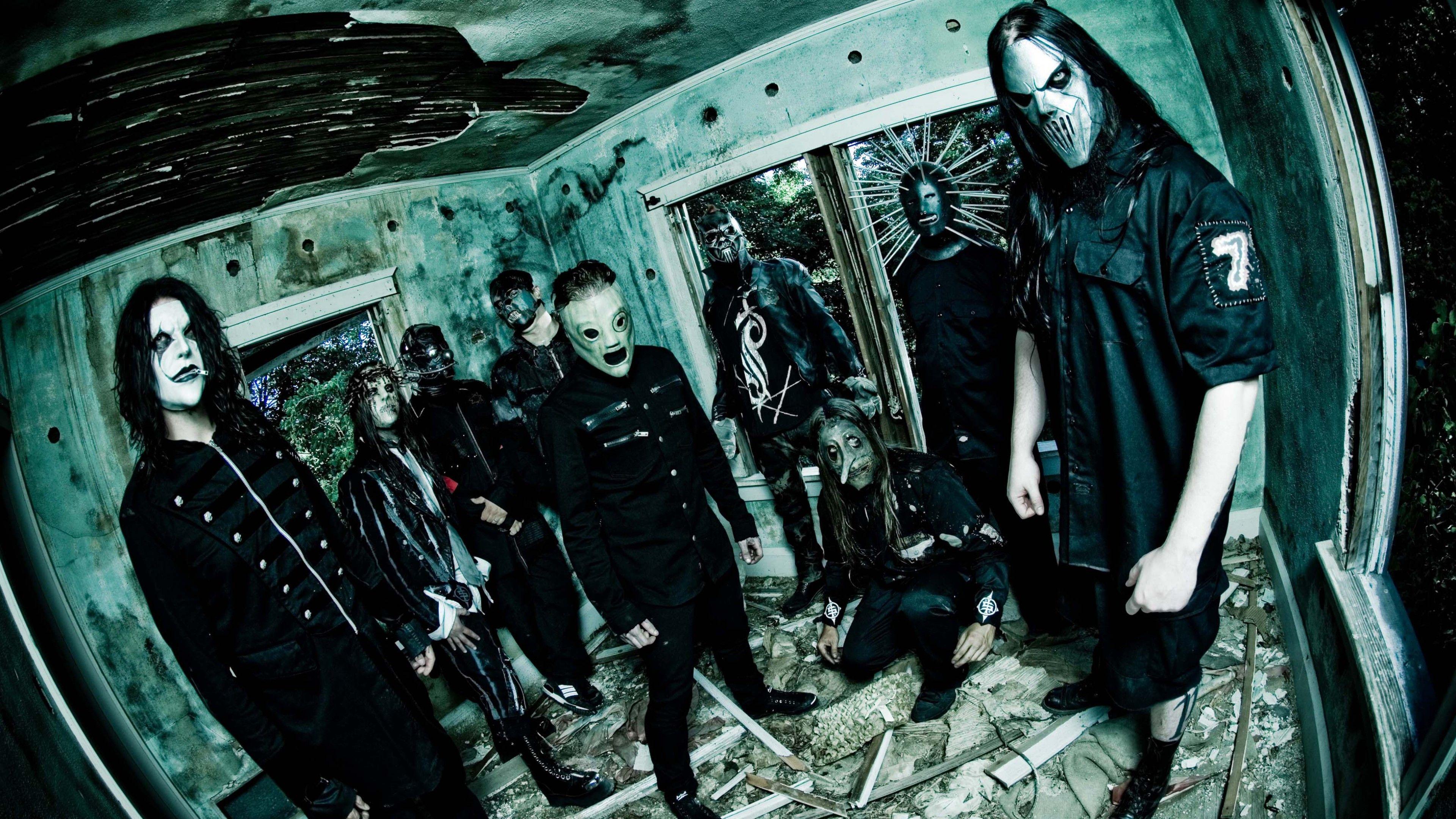 3840x2160 Wallpaper Slipknot, Top music artist and bands, Corey Taylor, Mick
