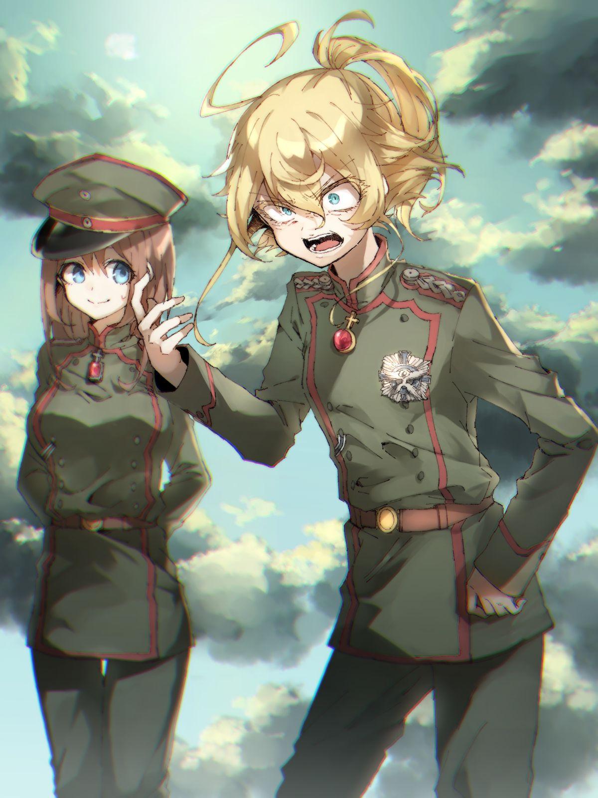 1200x1600 Youjo Senki (Saga Of Tanya The Evil), Mobile Wallpaper