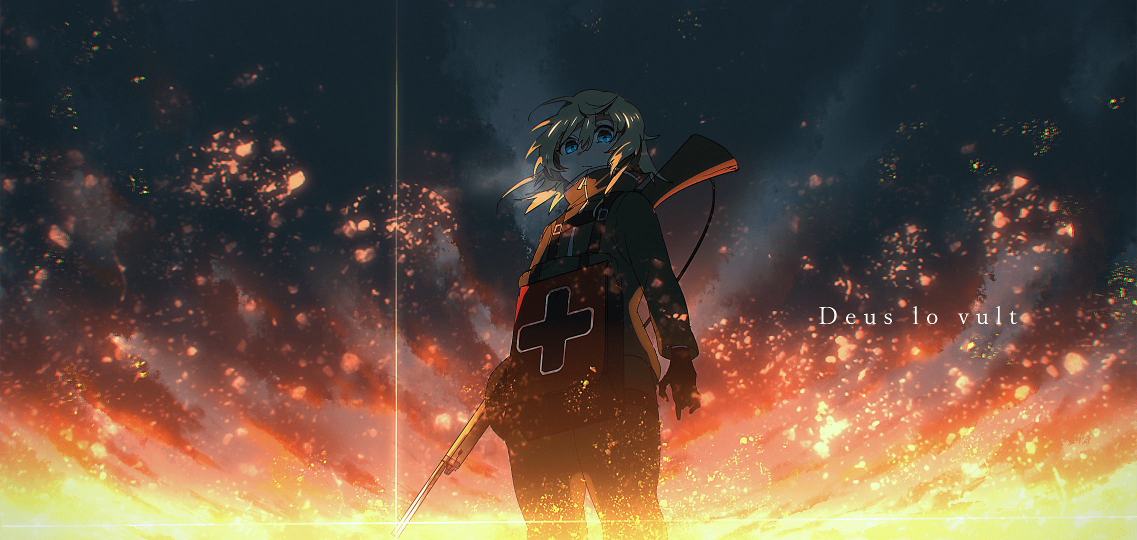 2274x1080 Youjo Senki HD Wallpaper and Background Image