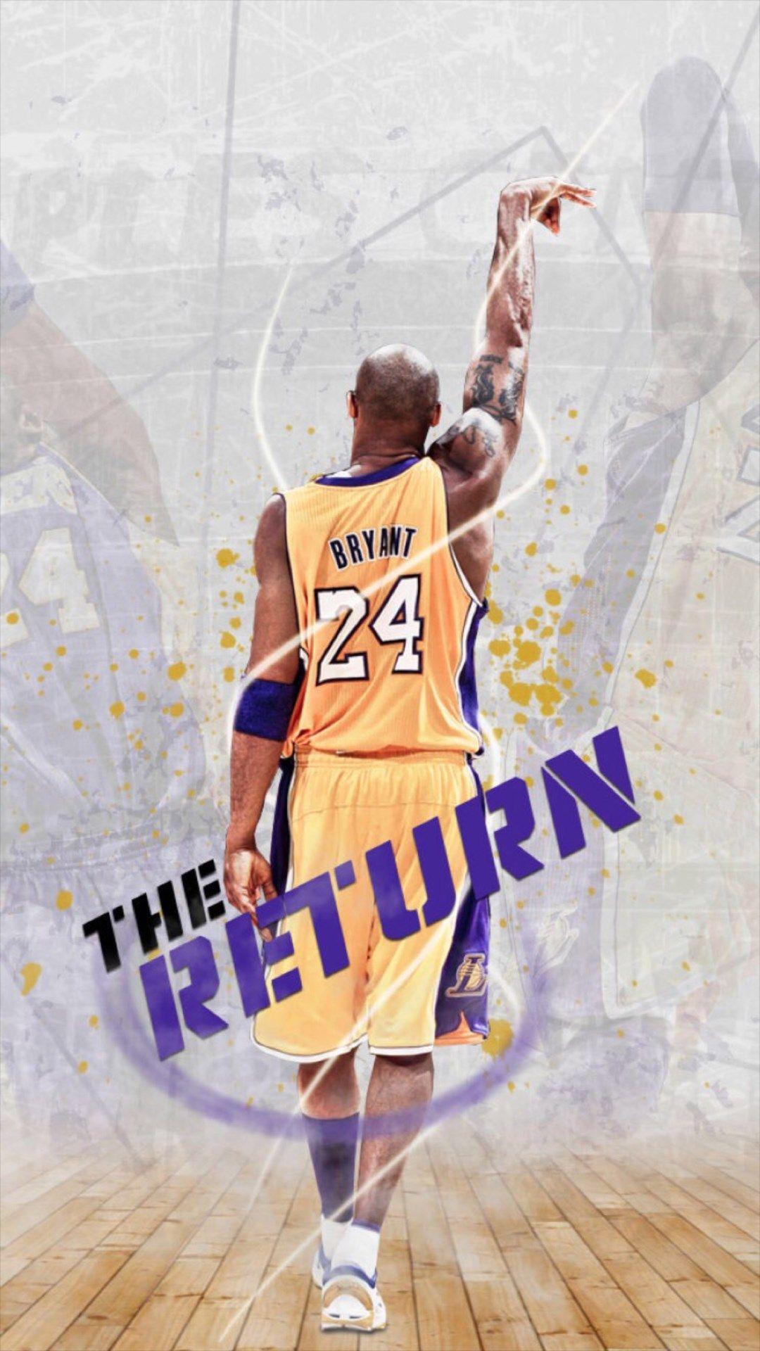 1080x1920 Bryant Kobe NBA Sports Super Star iPhone 8 Wallpaper Free Download