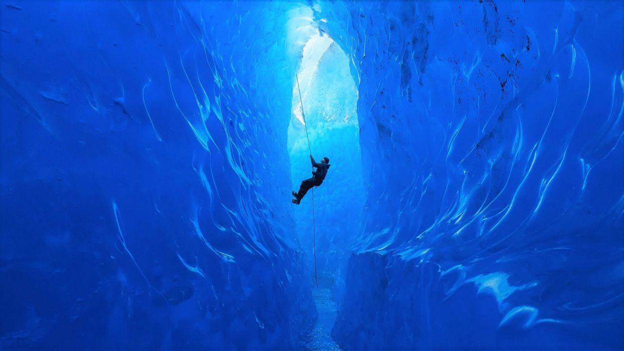 1245x700 Glacier Ice Ice Climbing Sport Winter wallpaperx1080