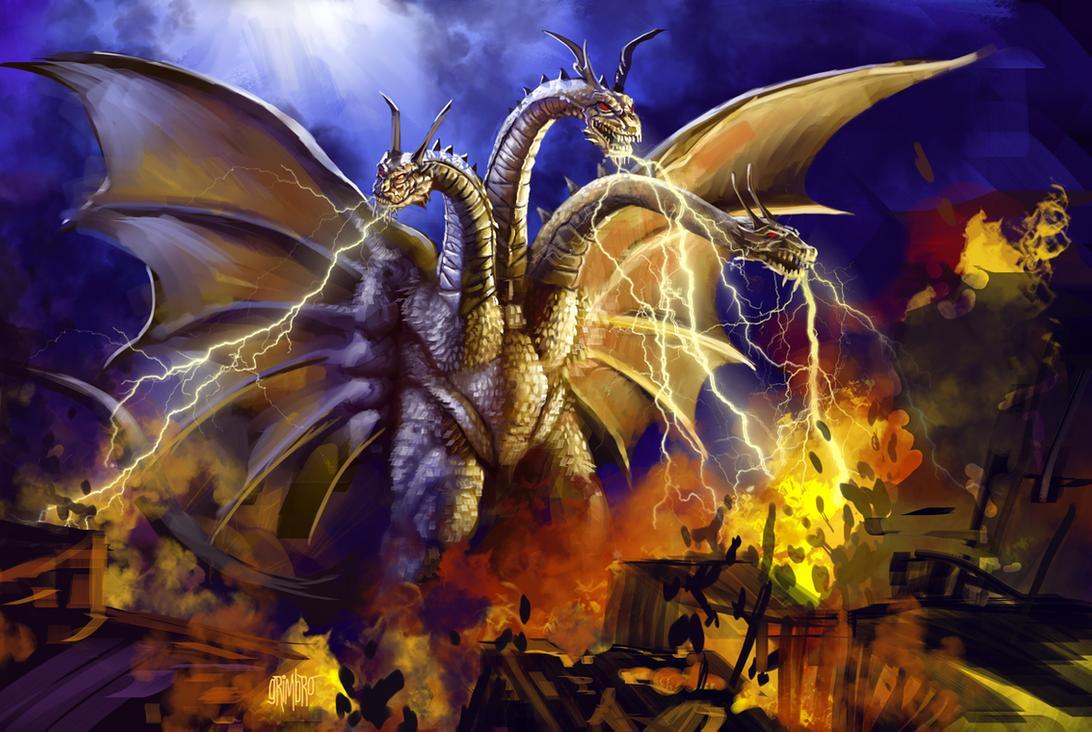 1091x732 Deathwing (WoW) vs. King Ghidorah