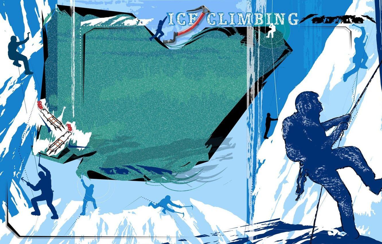 1332x850 Wallpaper ice, snow, mountains, abstraction, Wallpaper, vector
