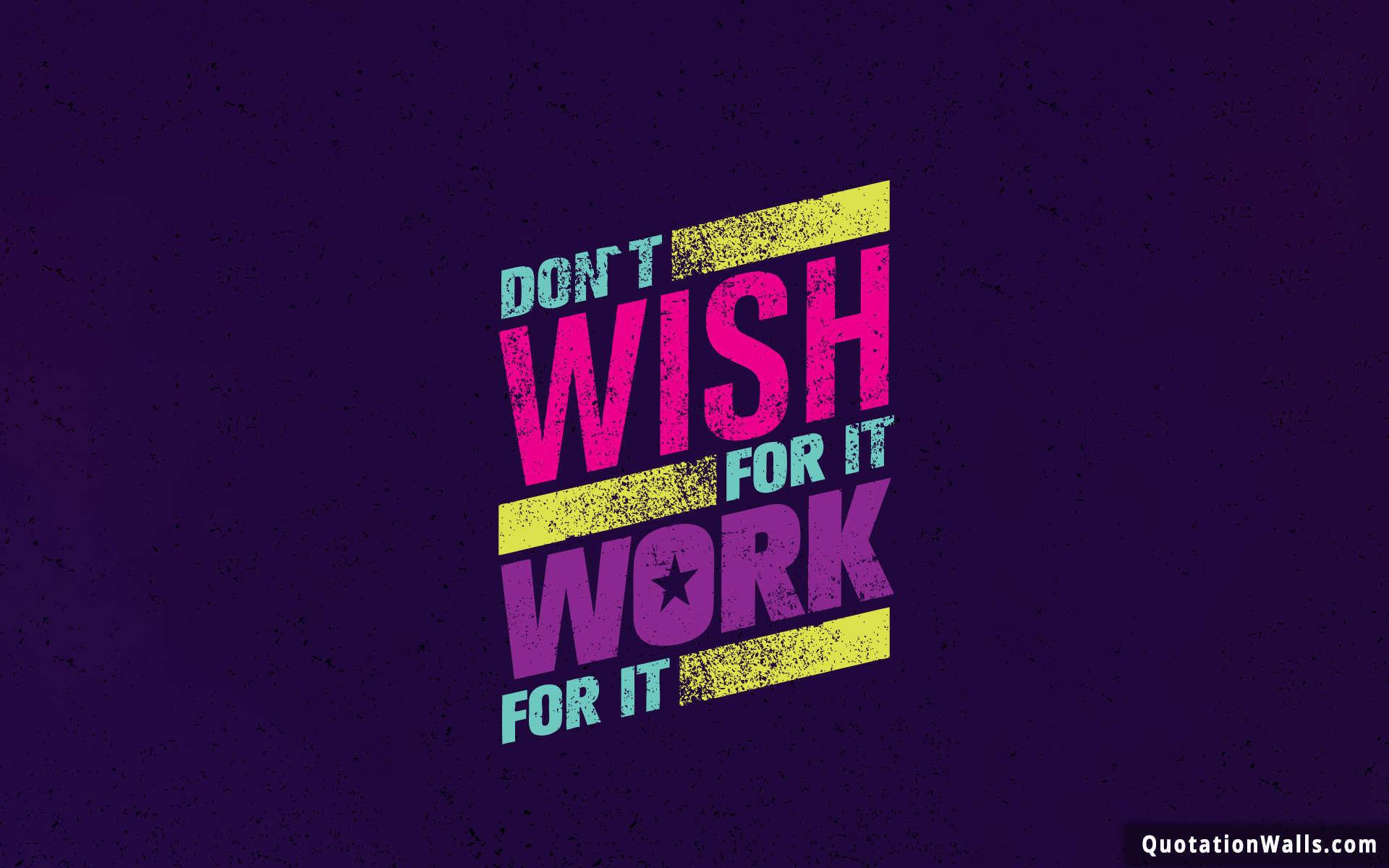 1920x1200 Work For It Wallpaper For Desktop Design, HD Wallpaper