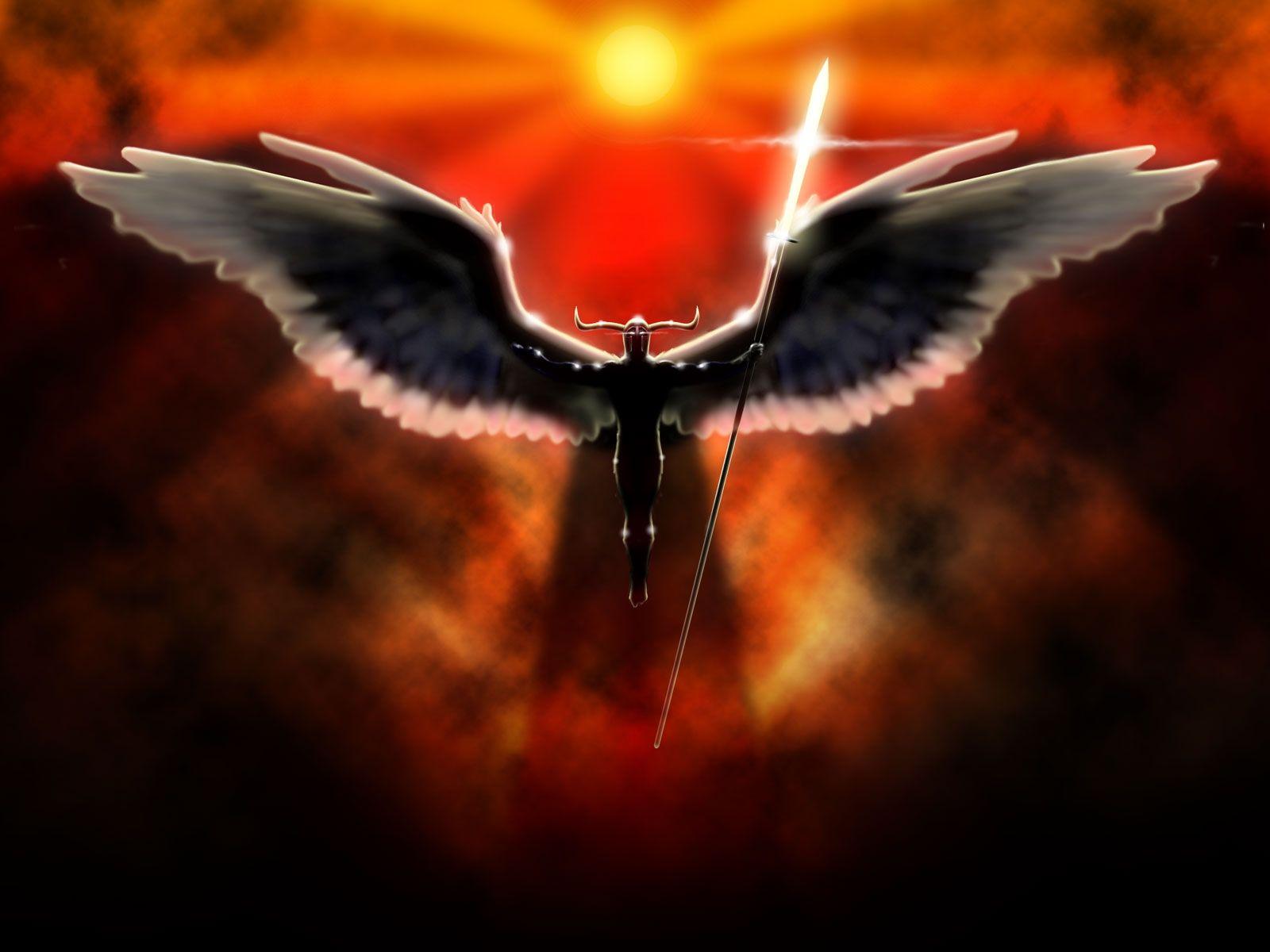 1600x1200 Top Quality Wallpaper: Angel of War Wallpaper