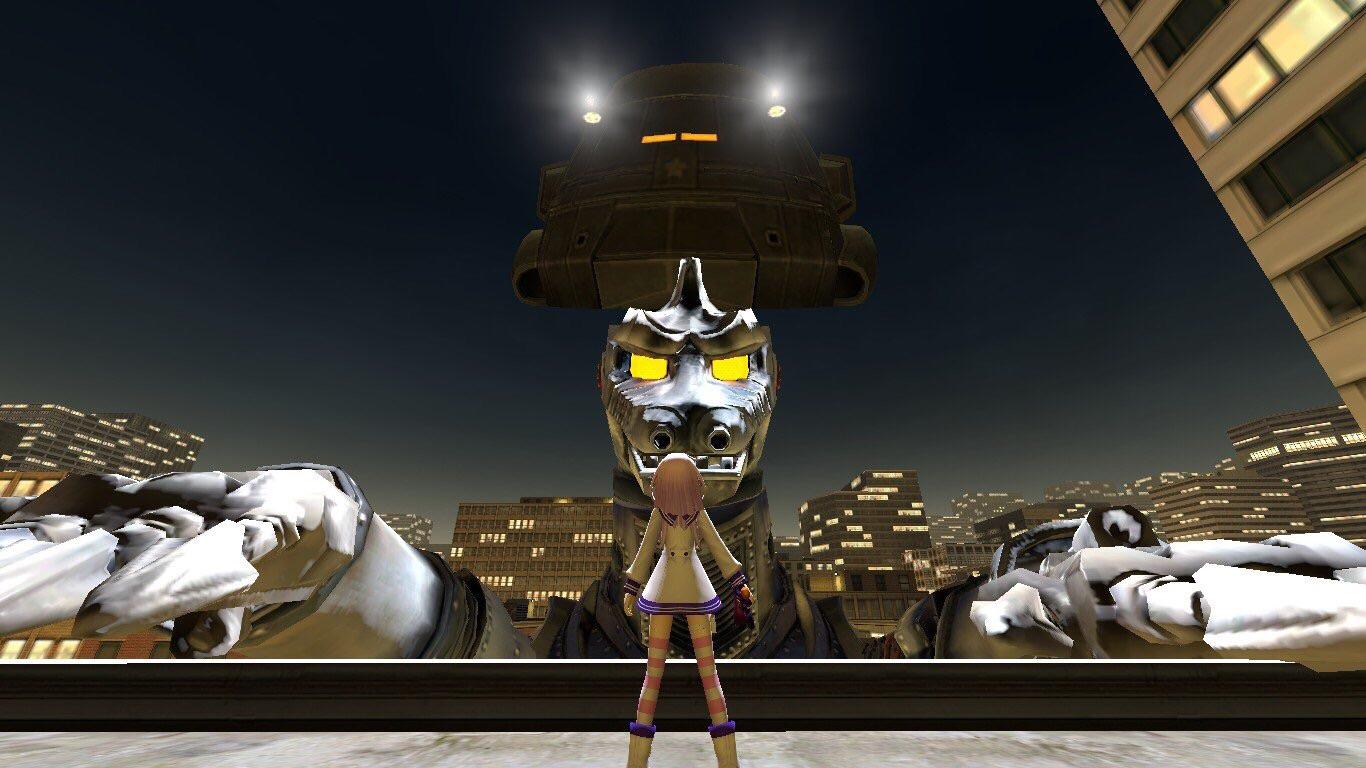 1366x768 Conquest Nepgear VS Mechagodzilla