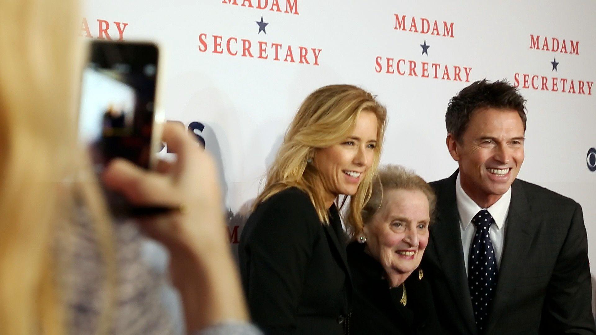 1920x1080 Madam Secretary' screening draws former secretary of state